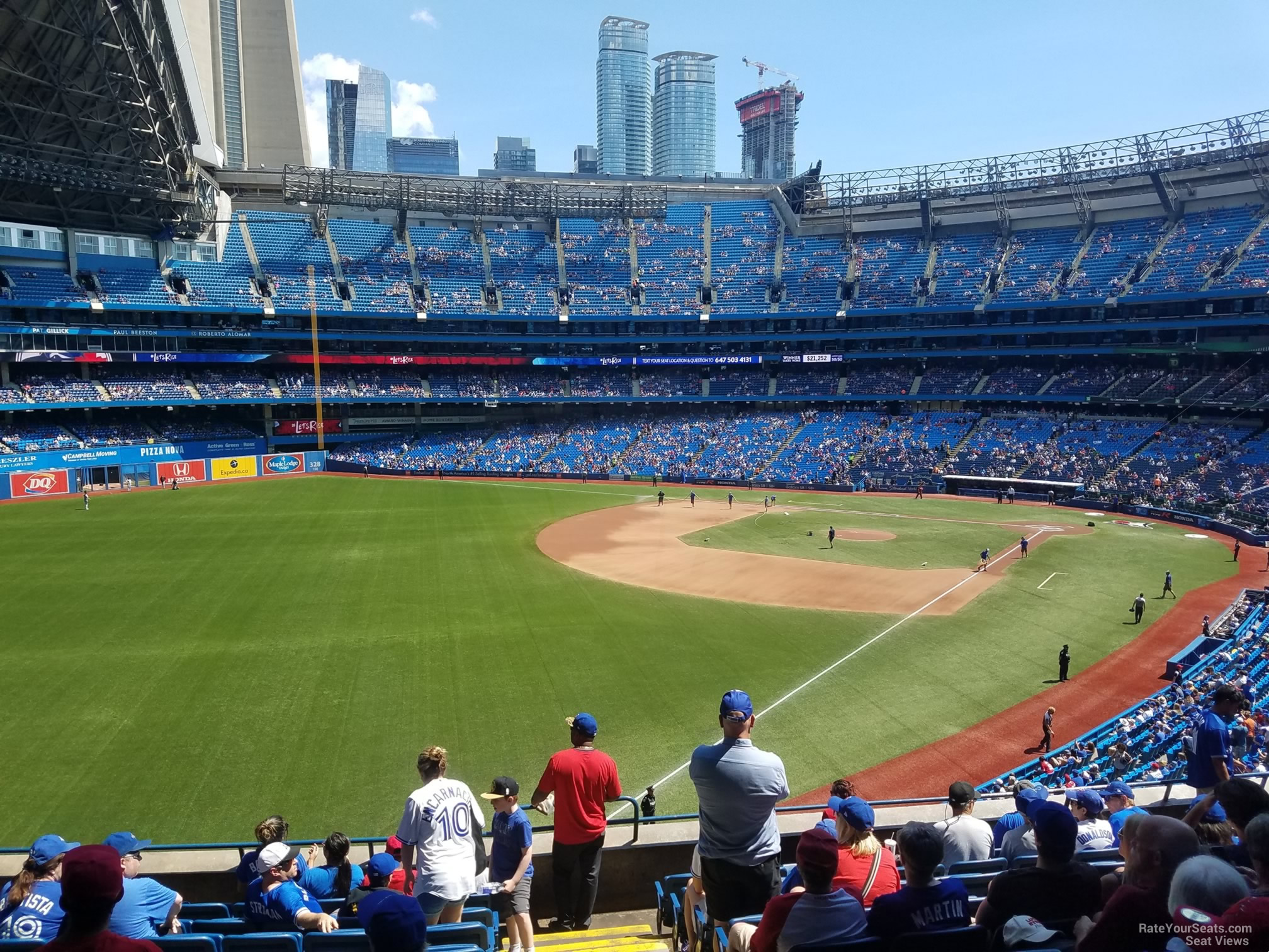 Shaded Seats at Rogers Centre - Blue Jays Tickets in the Shade