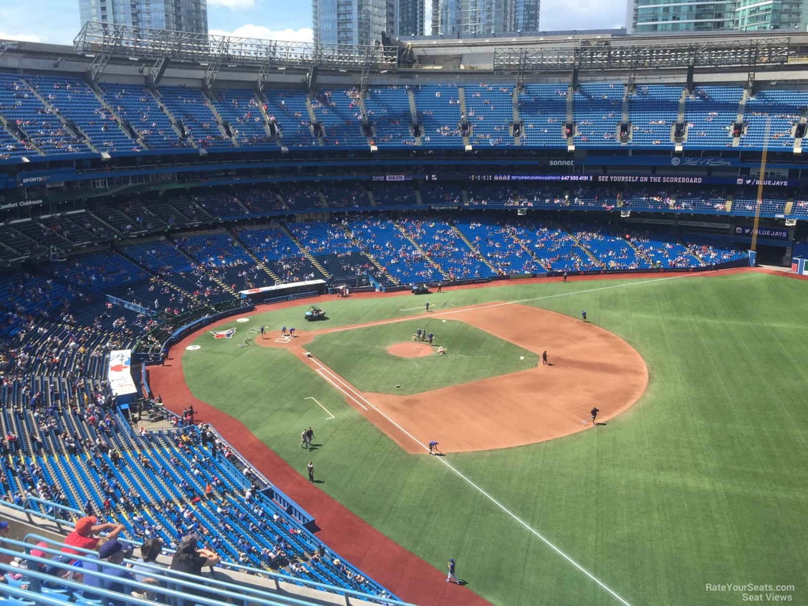 Rogers Centre, section 512, home of Toronto Blue Jays, Toronto Argonauts,  page 1