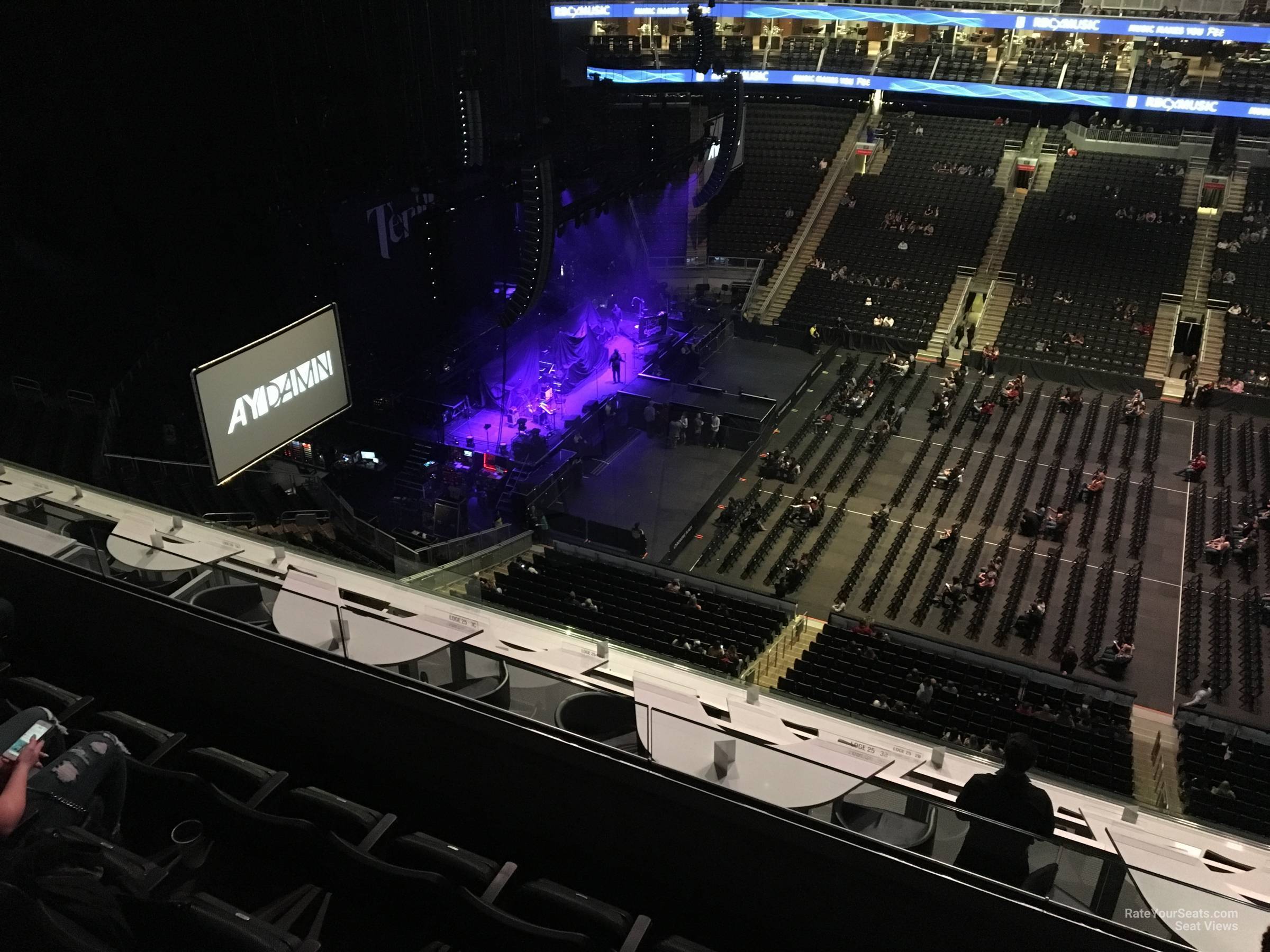 section 219, row 5 seat view  for concert - rogers place