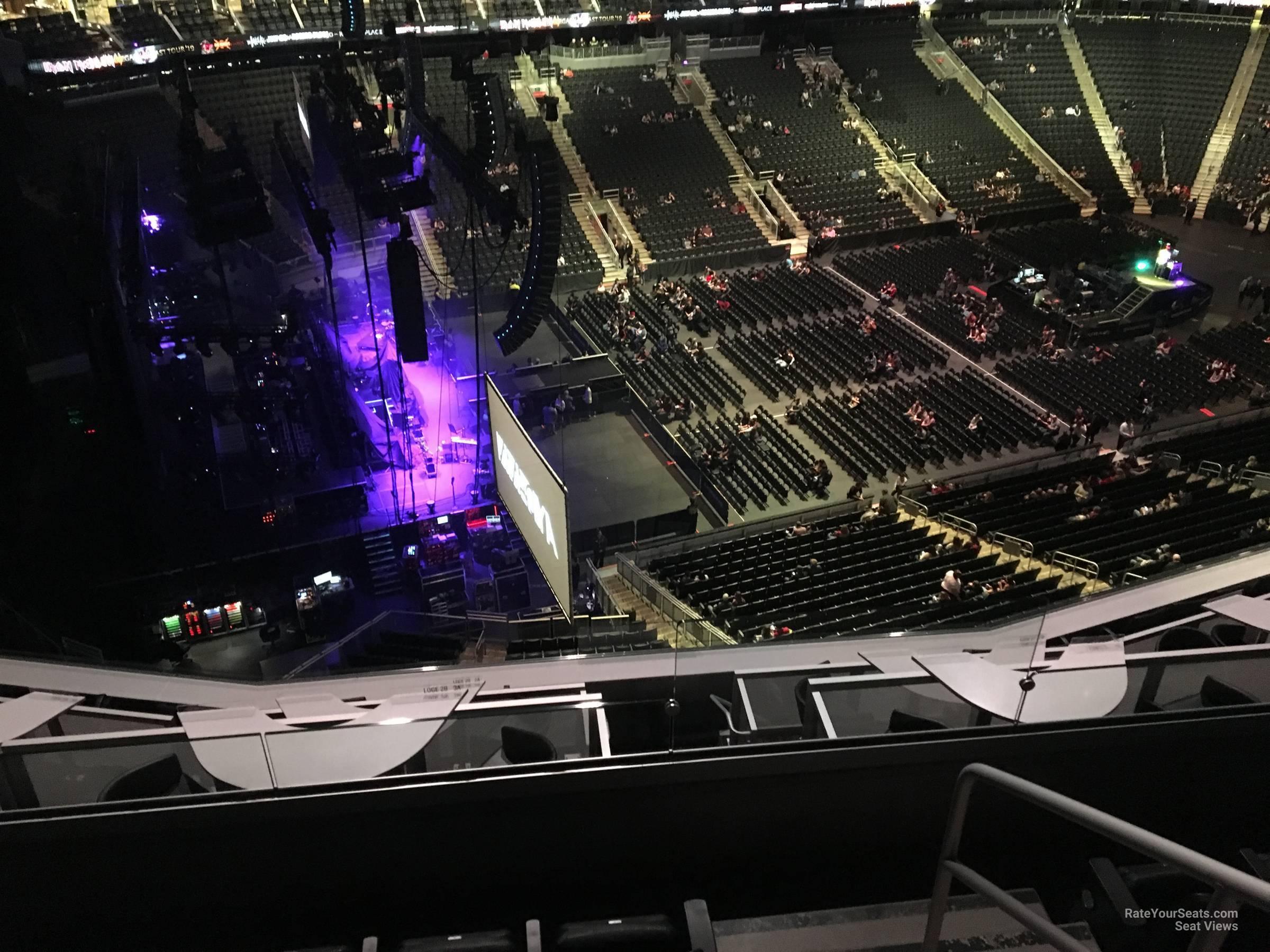 section 222, row 5 seat view  for concert - rogers place