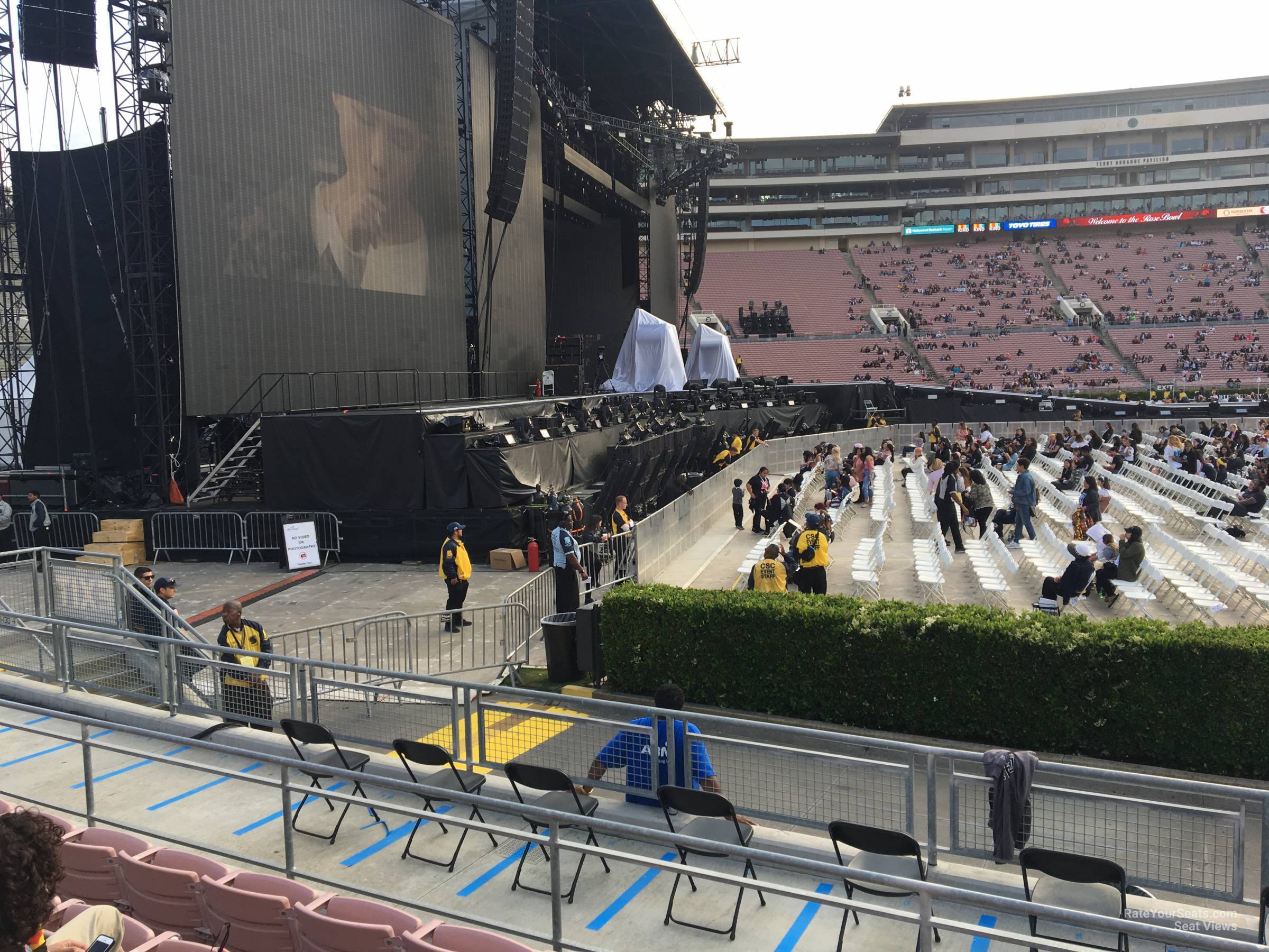 Rose Bowl Concert Seating Chart Virtual View