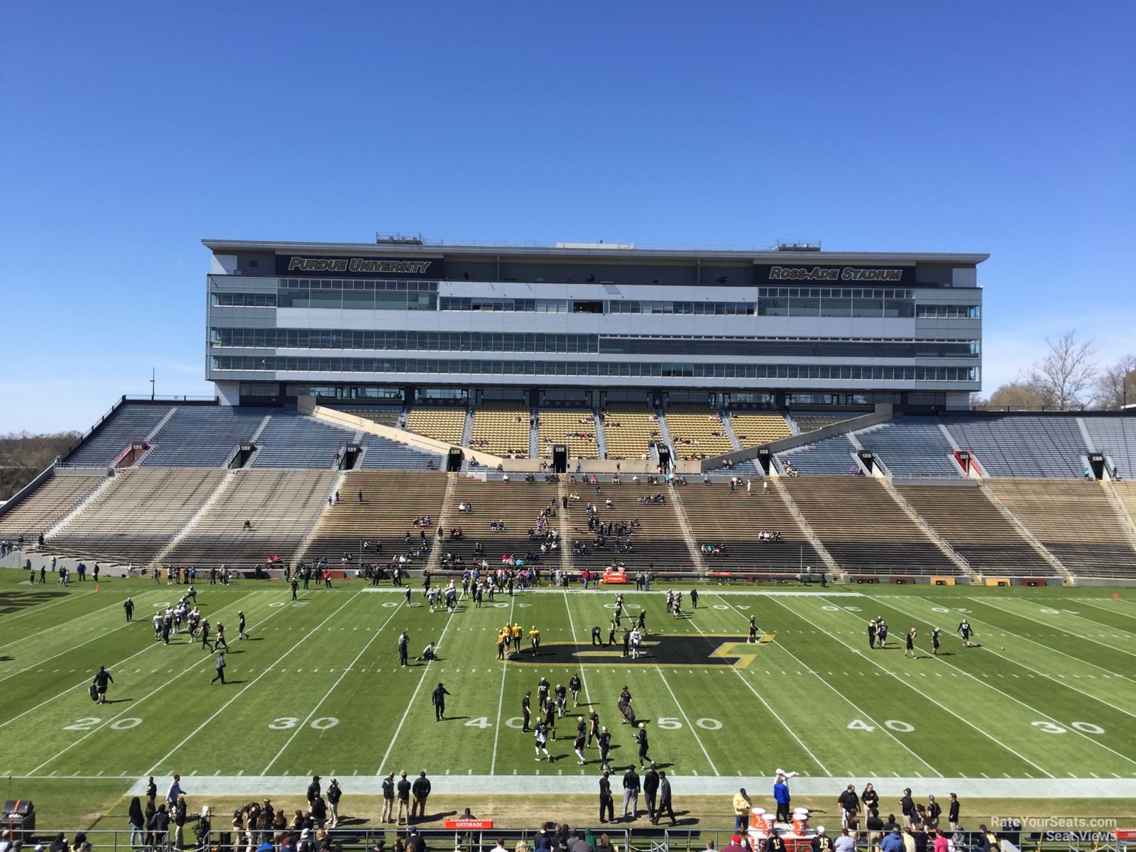 Ross-Ade Stadium Section 105 - RateYourSeats.com