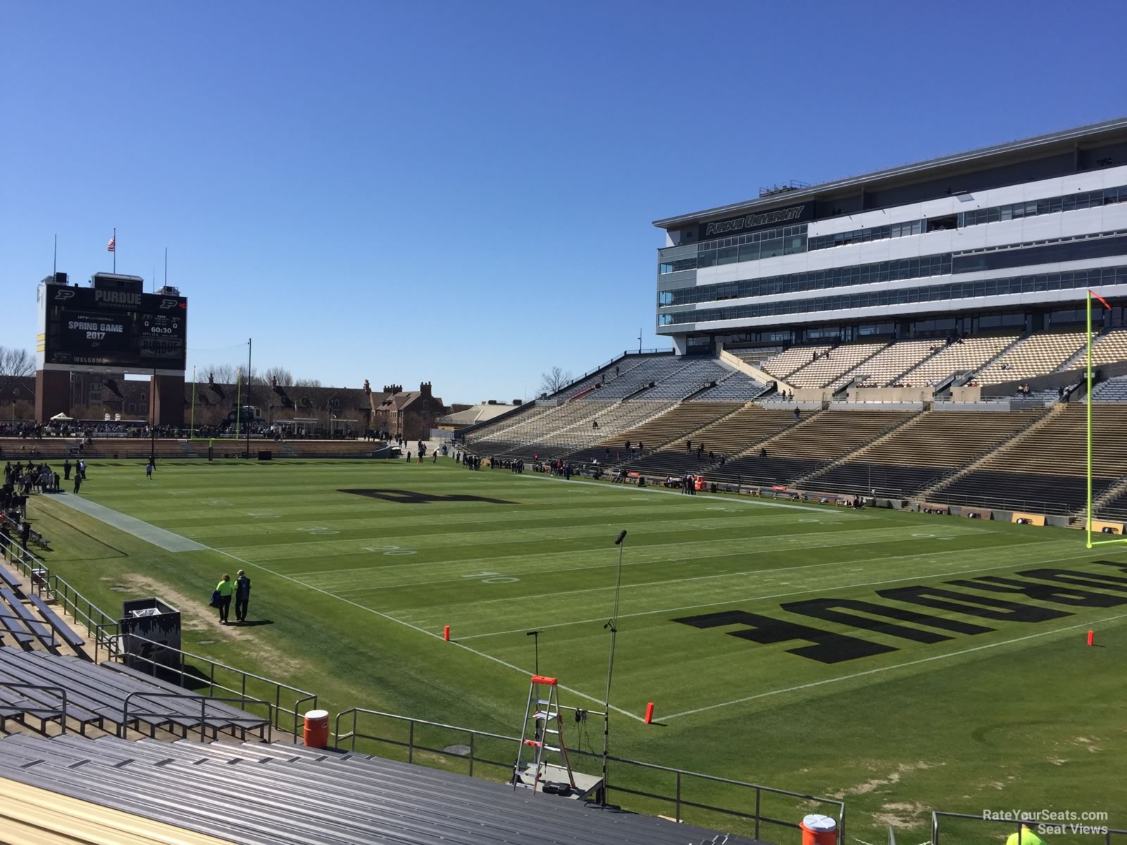 section 111, row 24 seat view  - ross-ade stadium