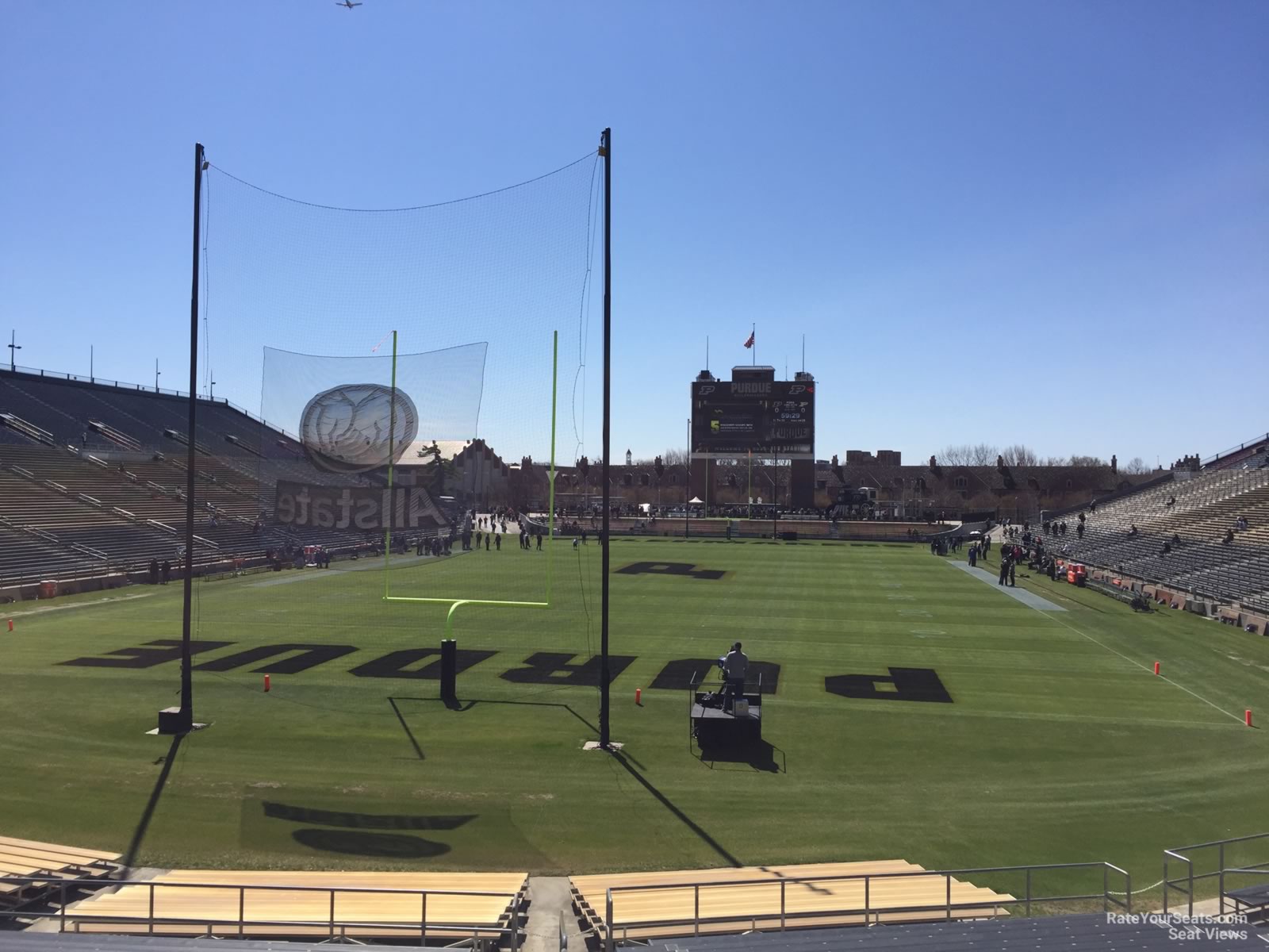 section 116, row 24 seat view  - ross-ade stadium