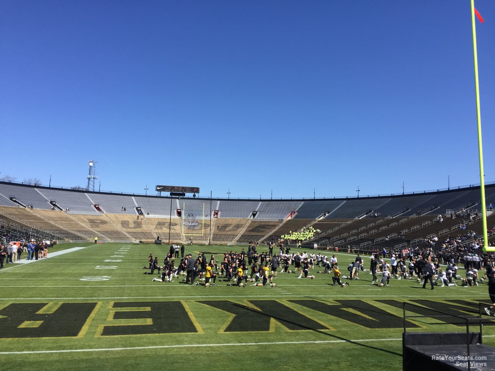 section 31, row 5 seat view  - ross-ade stadium