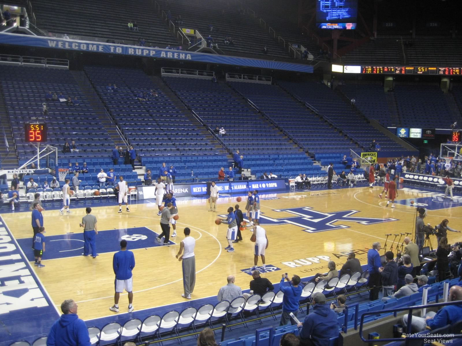 Rupp Arena Seating Chart Big Blue Madness