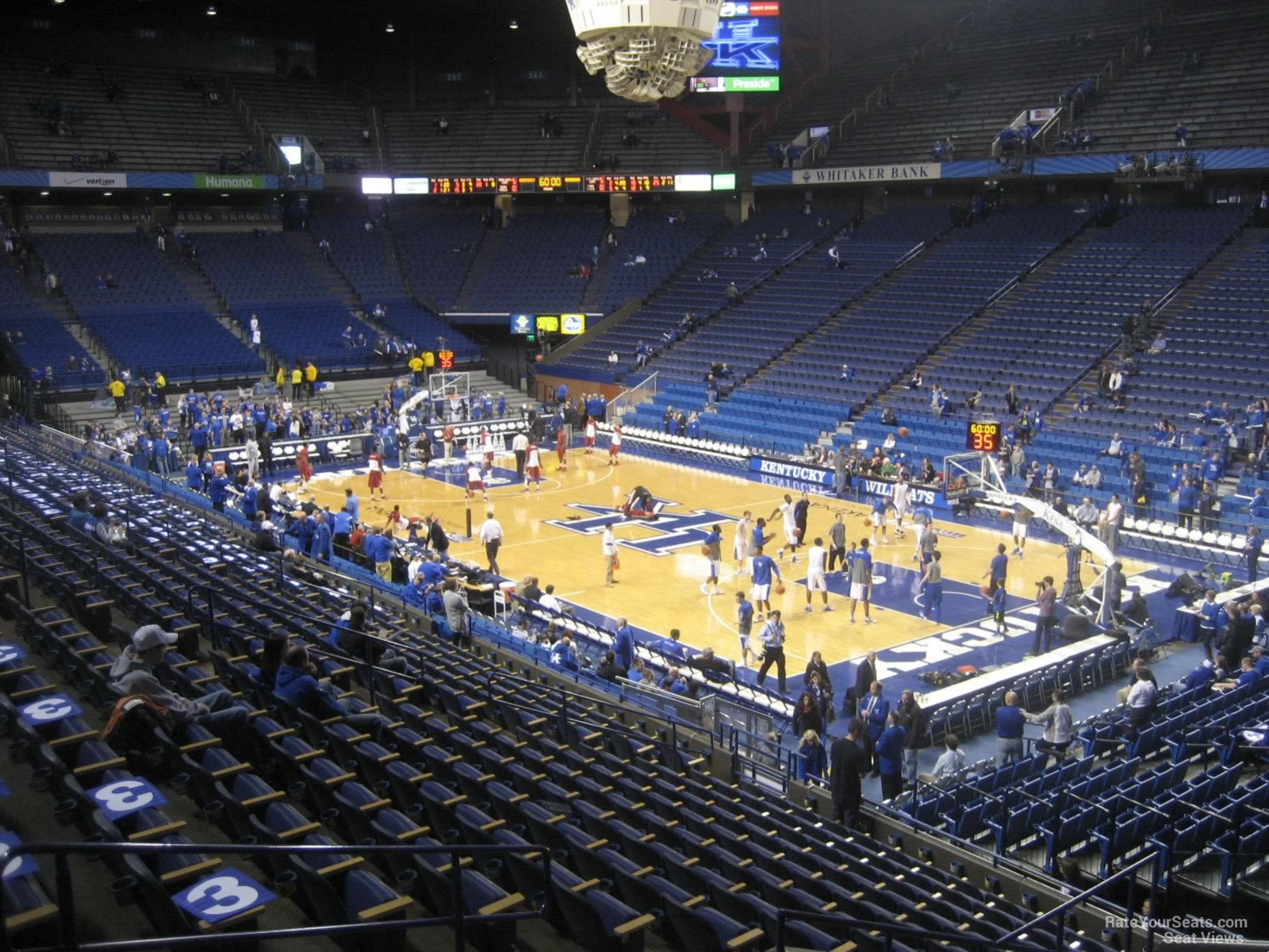 Rupp Arena Section 27 - Kentucky Basketball - RateYourSeats.com1600 x 1200
