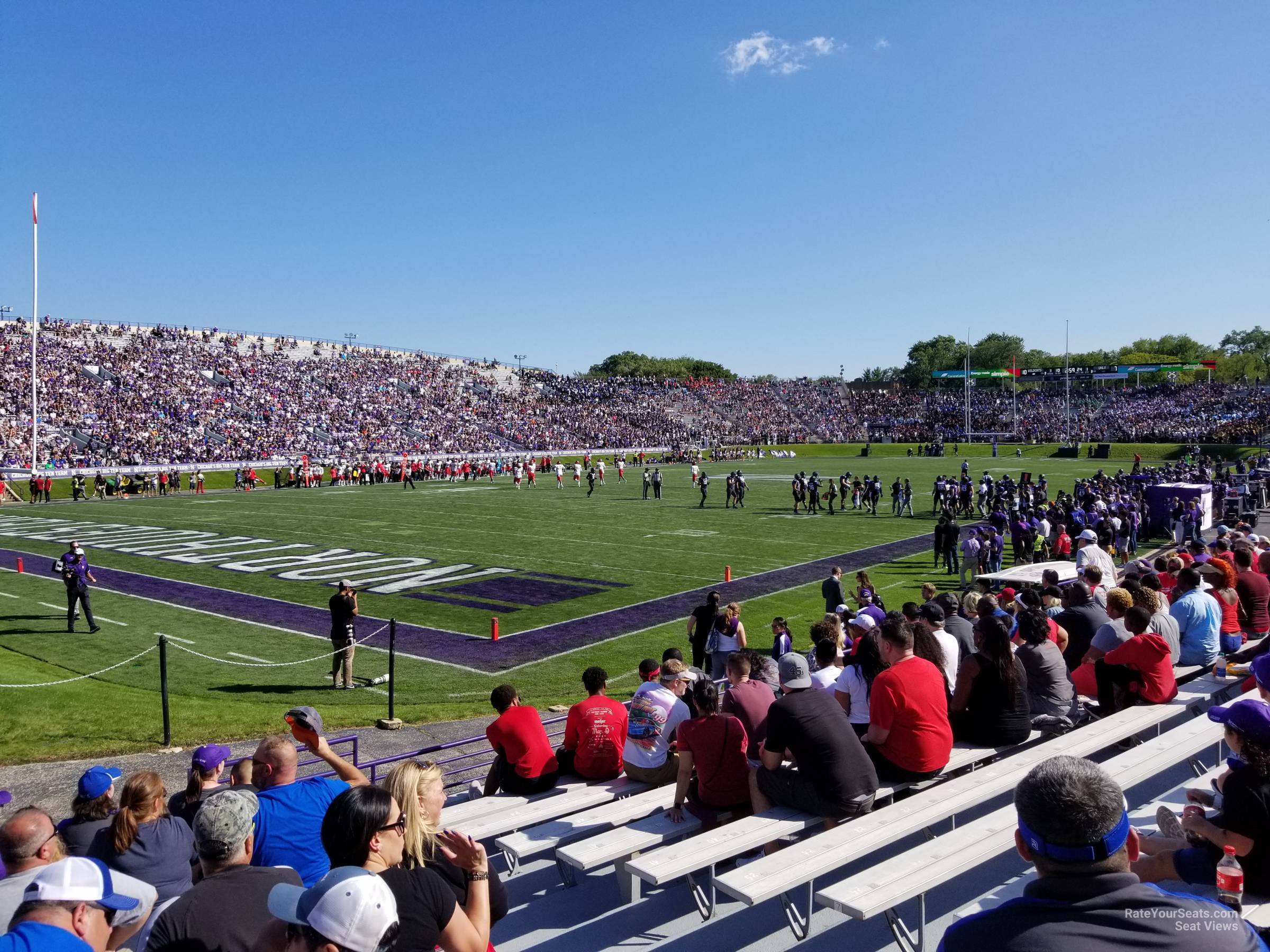 section 135, row 11 seat view  - ryan field