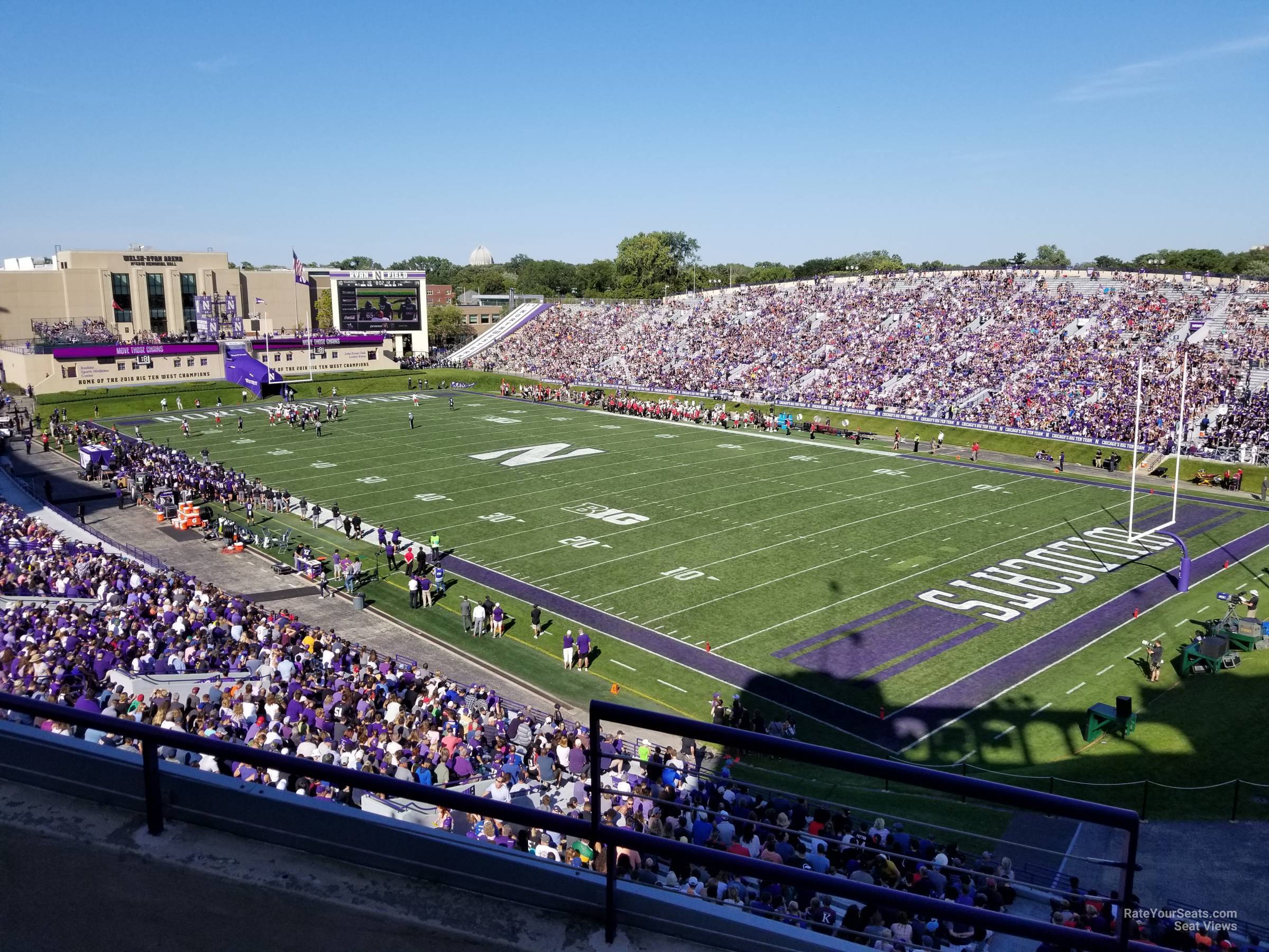 section 223, row 6 seat view  - ryan field