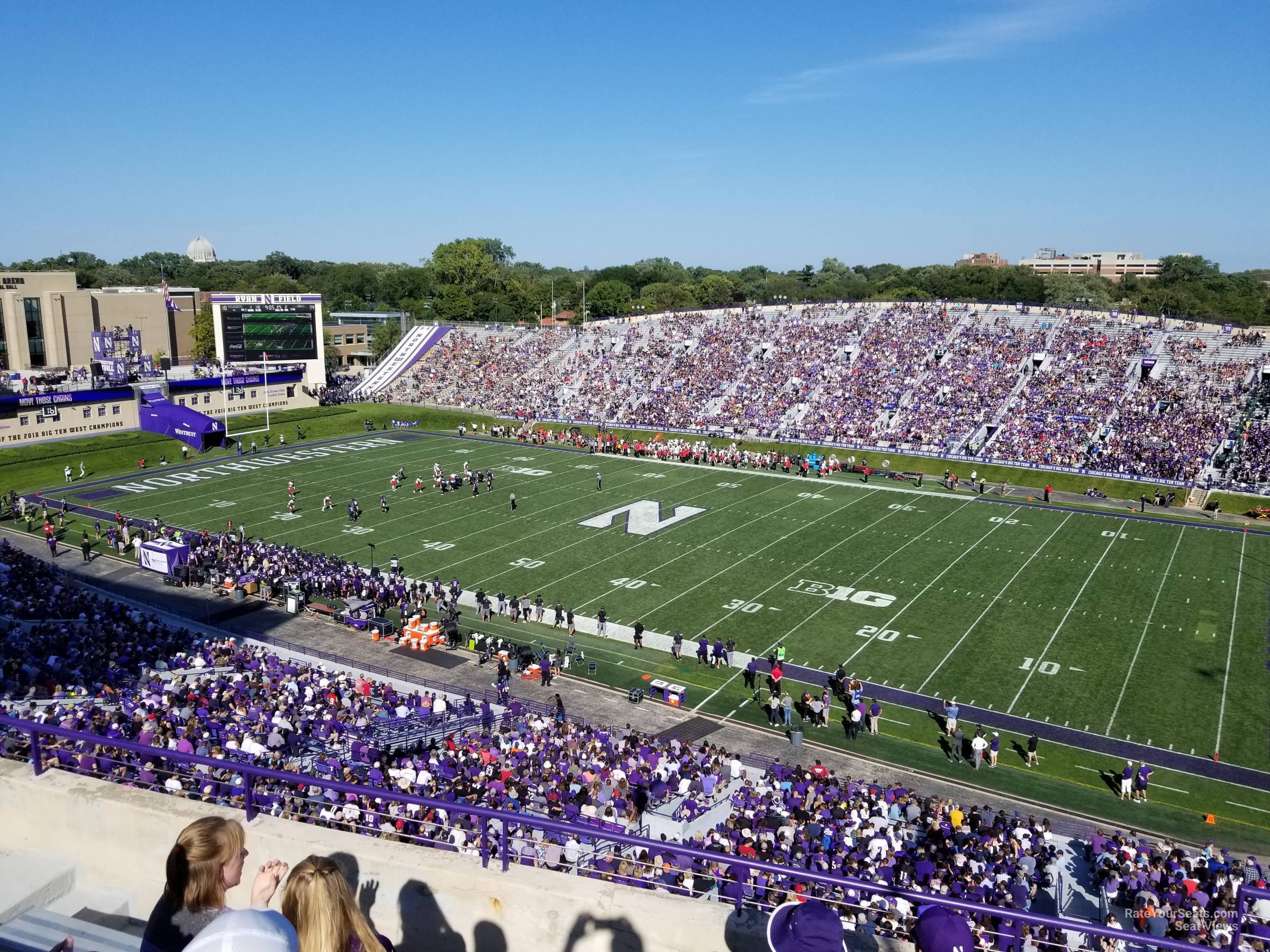 section 226, row 23 seat view  - ryan field