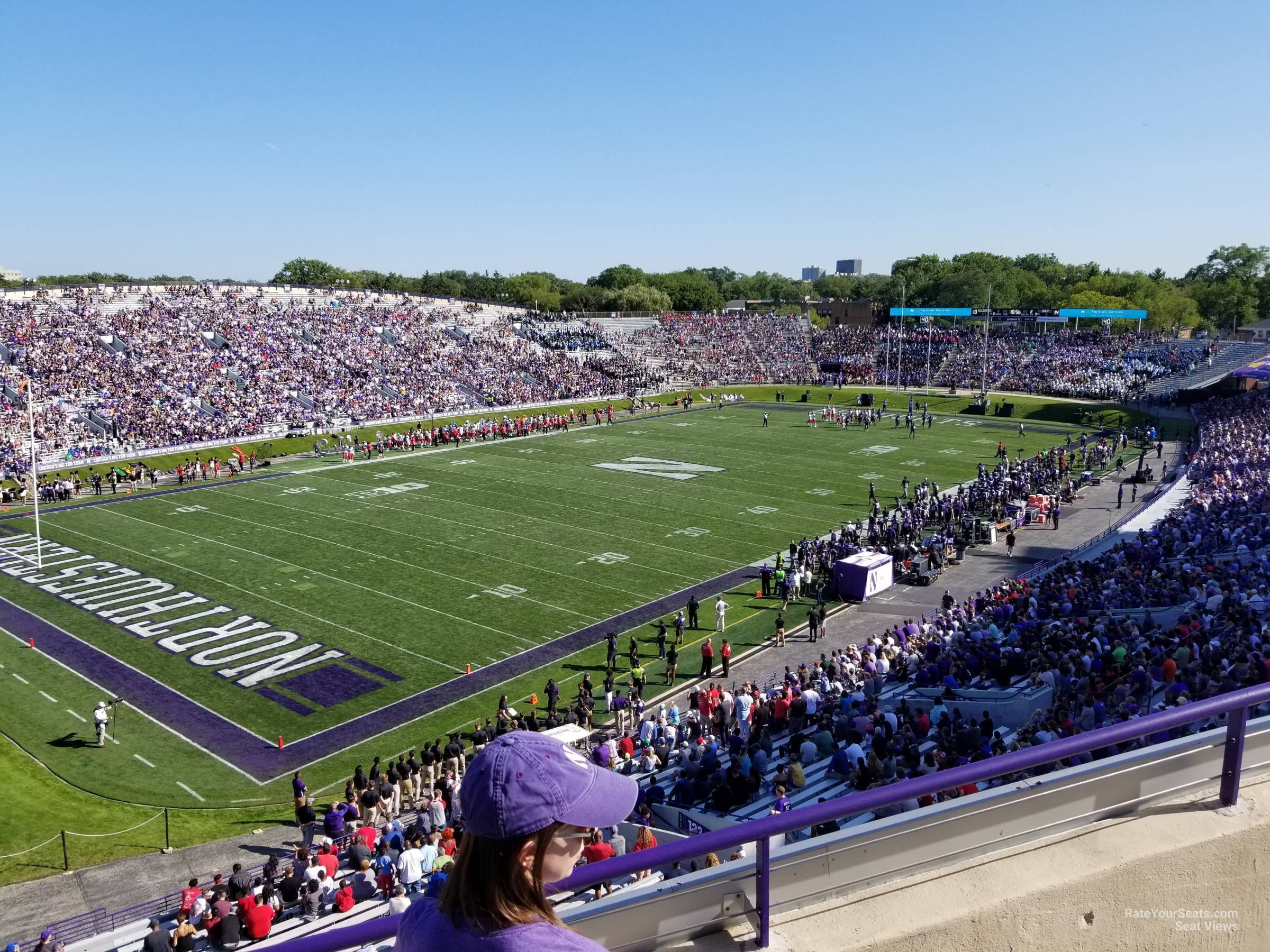 section 234, row 18 seat view  - ryan field