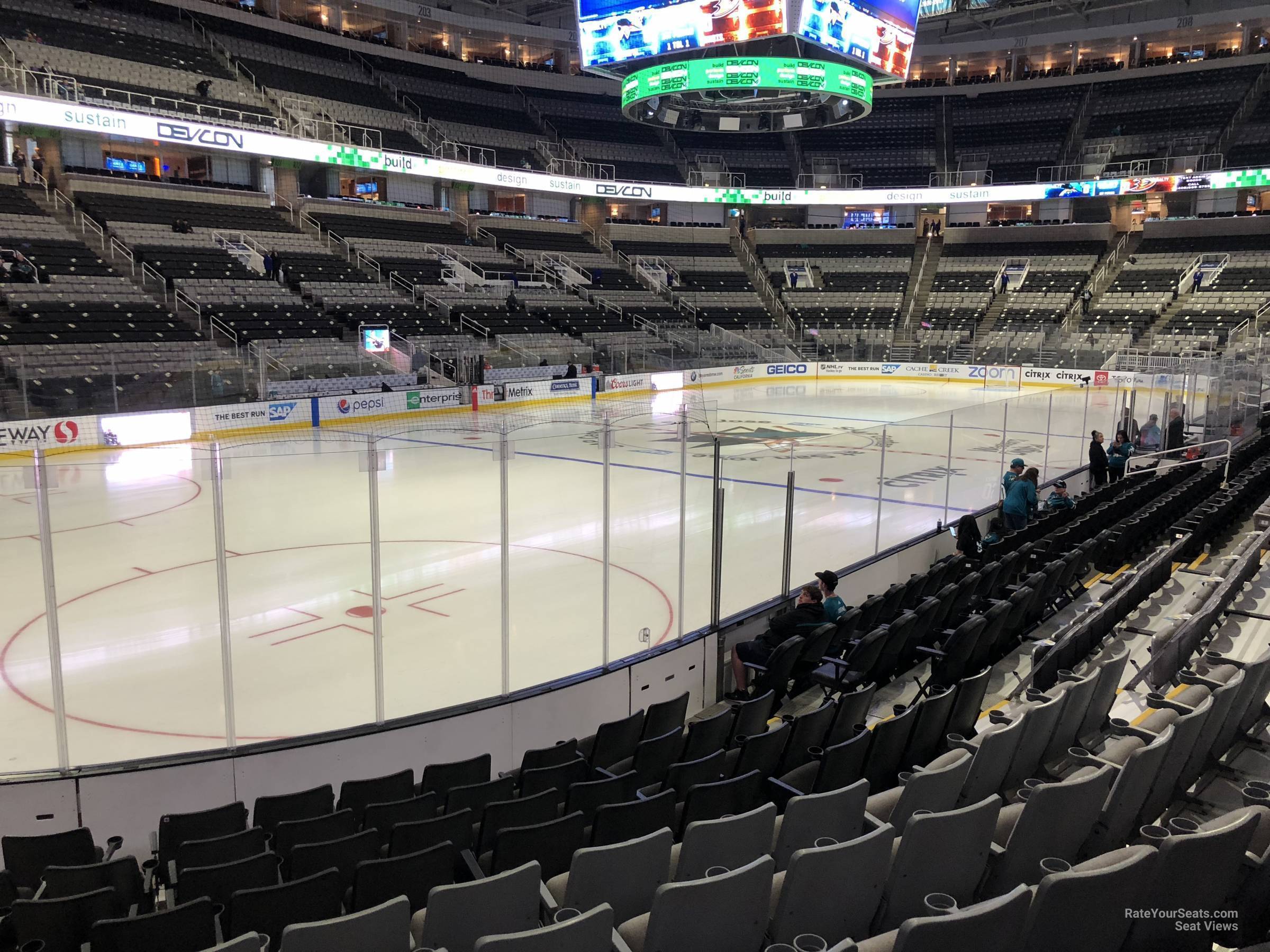Section 118 at SAP Center