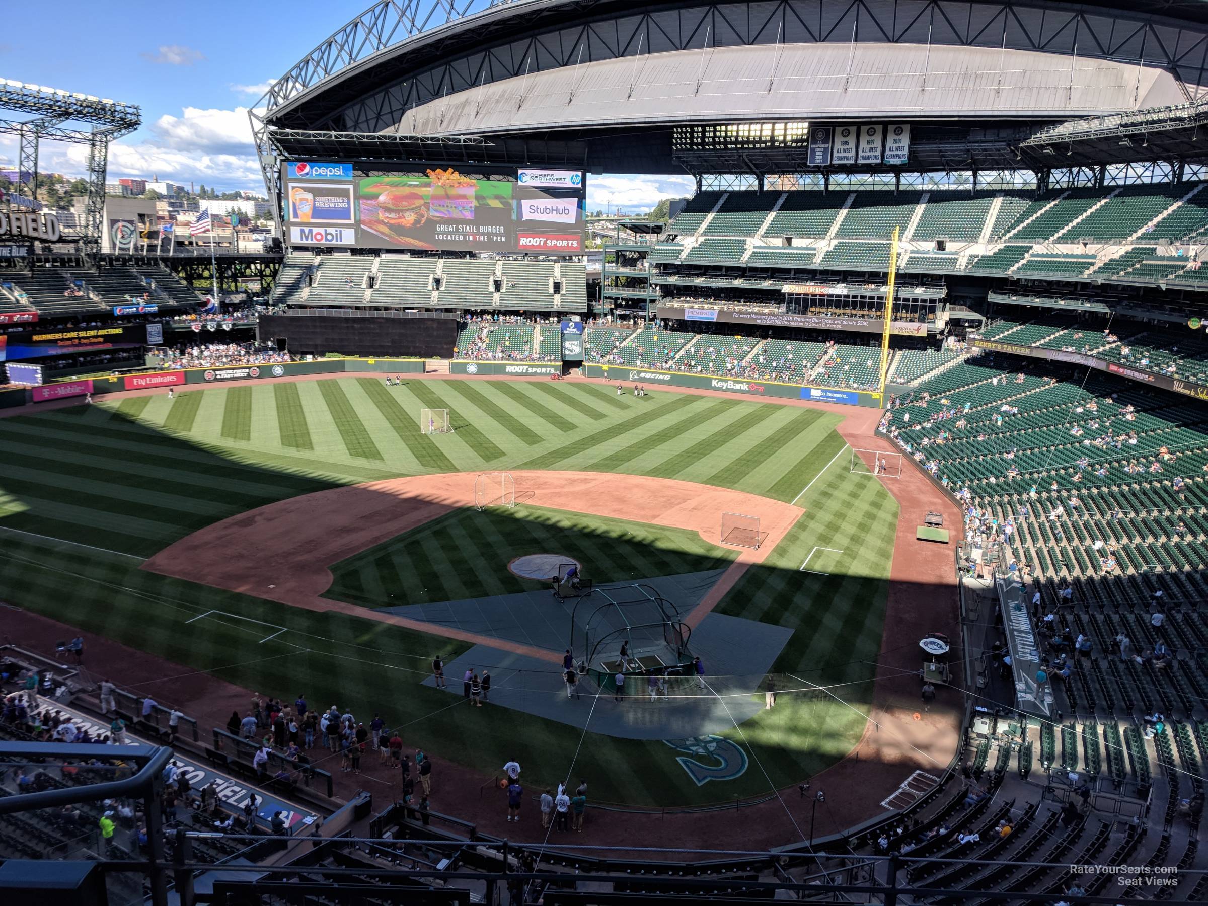 T-Mobile Park Section 332 - Seattle Mariners - RateYourSeats.com