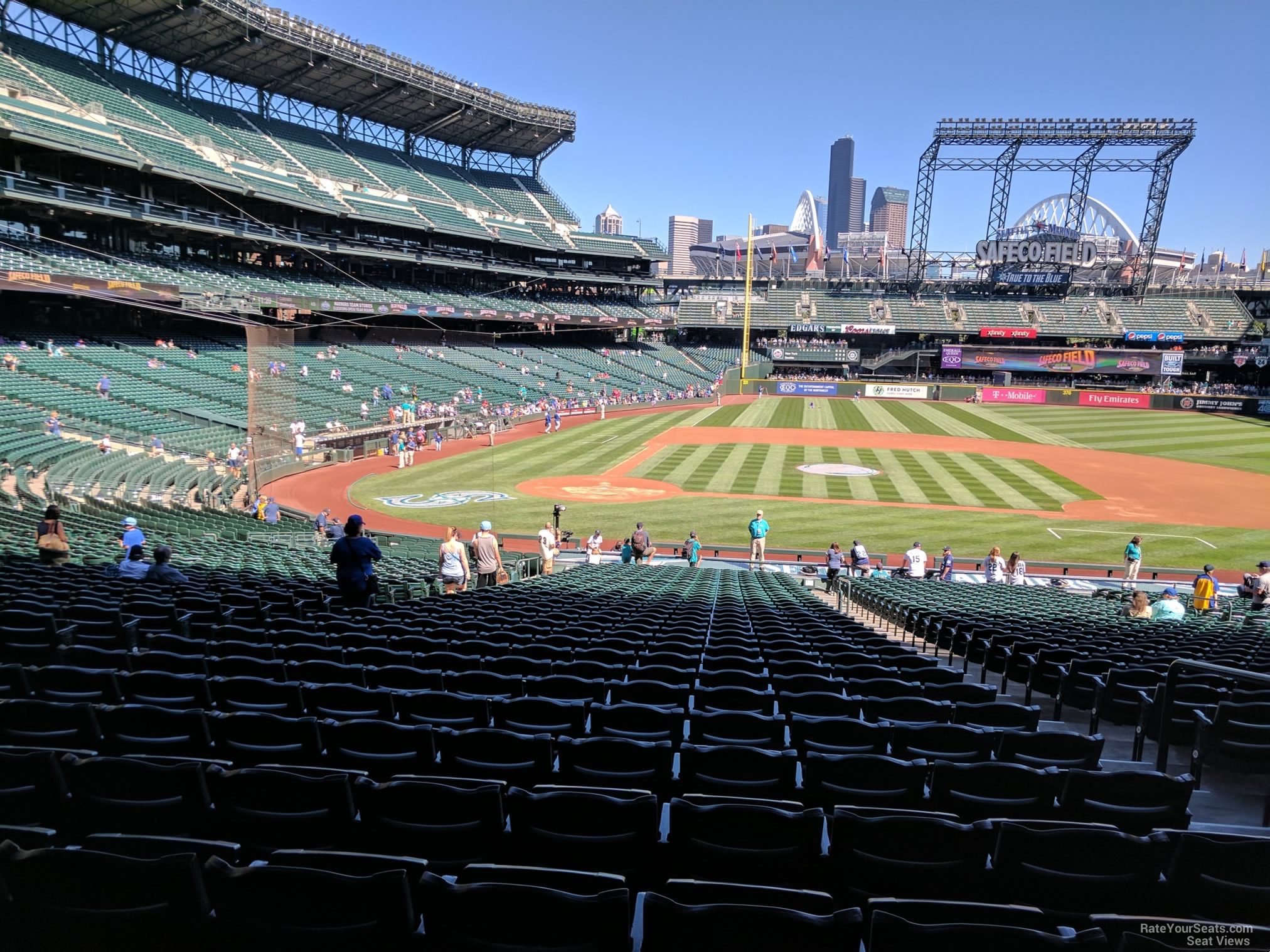 T-Mobile Park Section 123 - Seattle Mariners - RateYourSeats.com