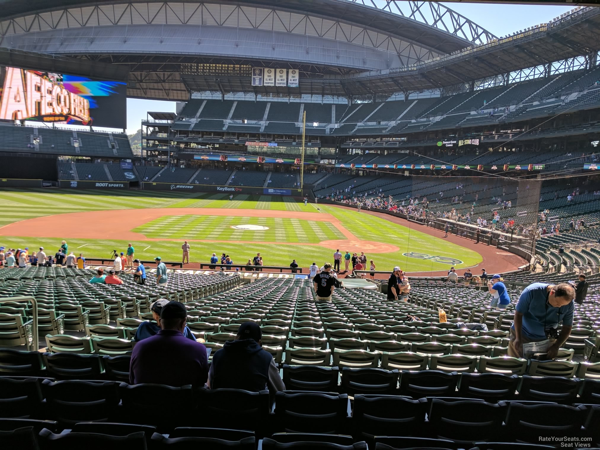 Safeco Field Section 135 - Seattle Mariners - RateYourSeats.com