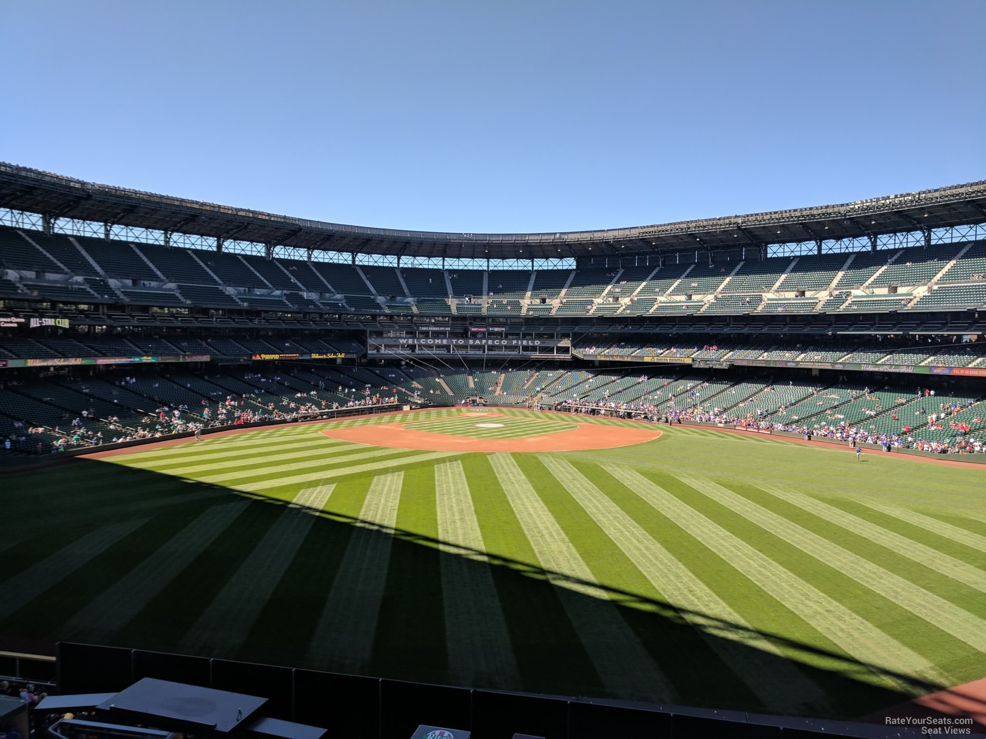 section 192, row 8 seat view  for baseball - t-mobile park