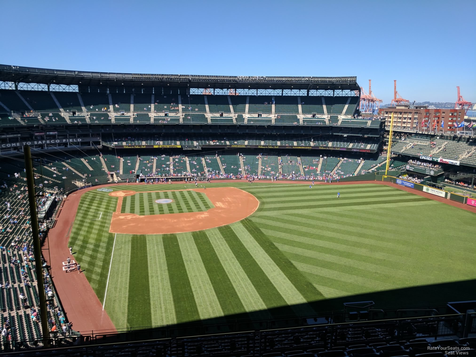 section 309, row 15 seat view  for baseball - t-mobile park