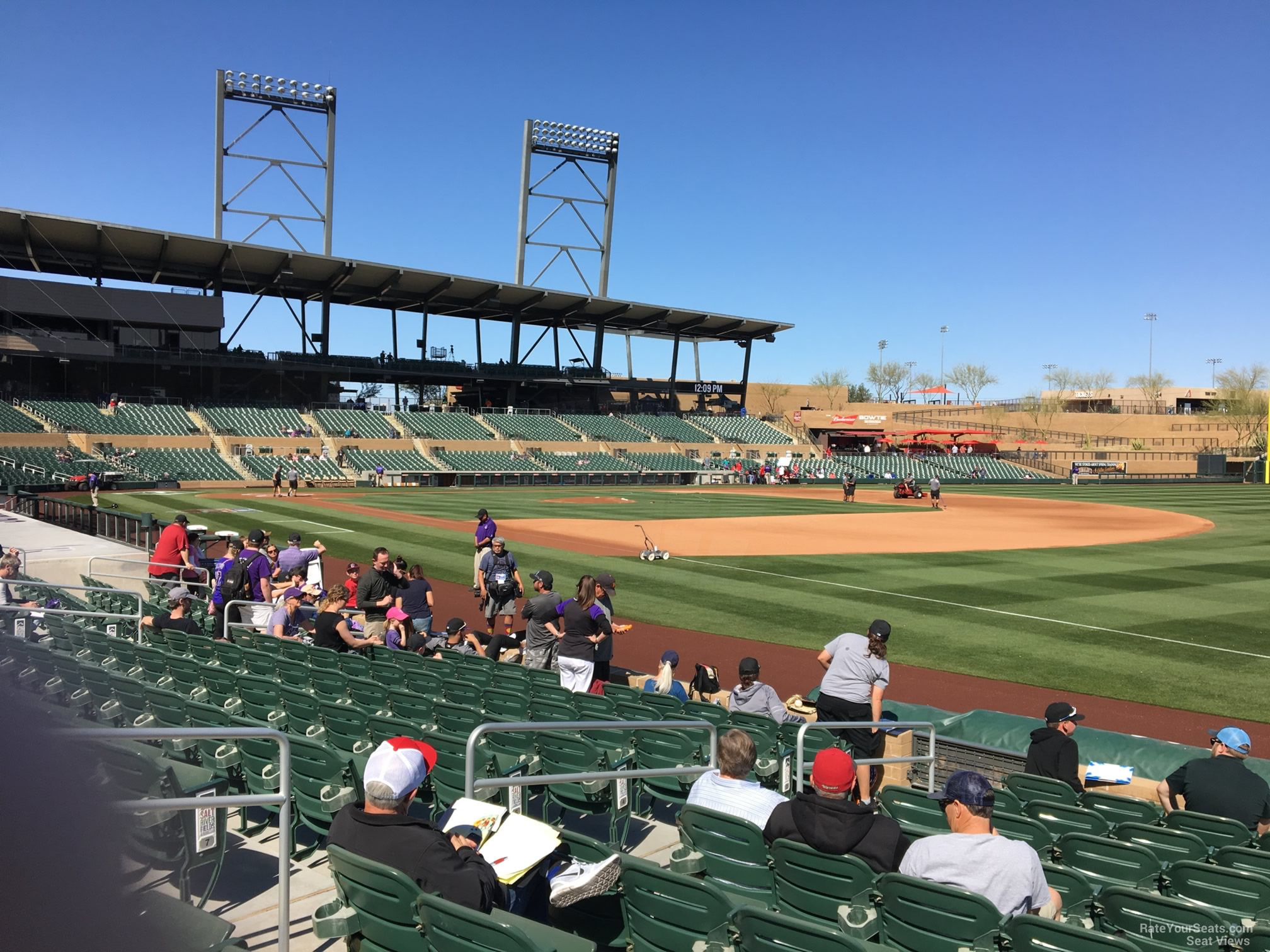 Section 102 at Salt River Field at Talking Stick