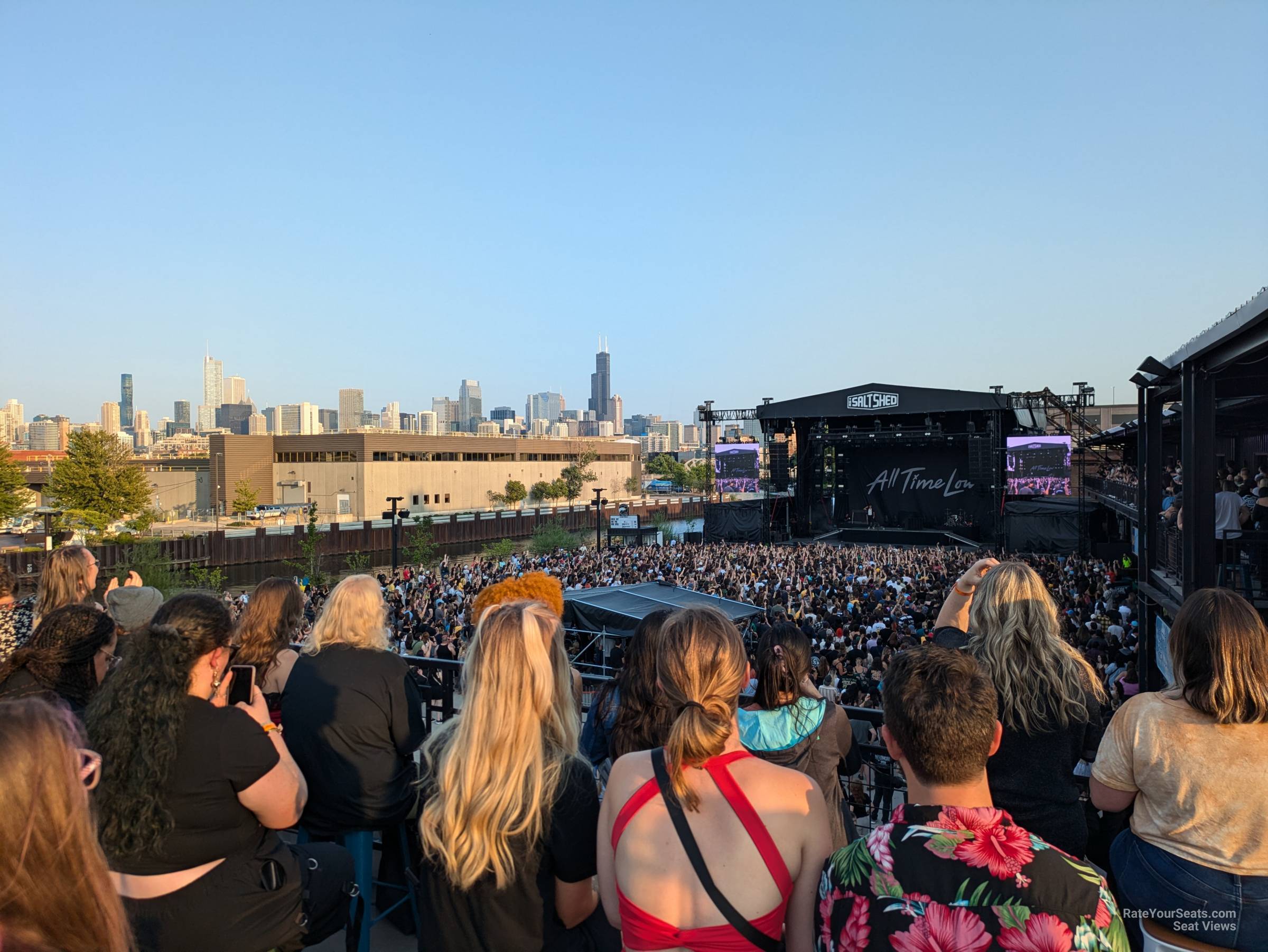 view from premium seat view - salt shed - outdoor fairgrounds