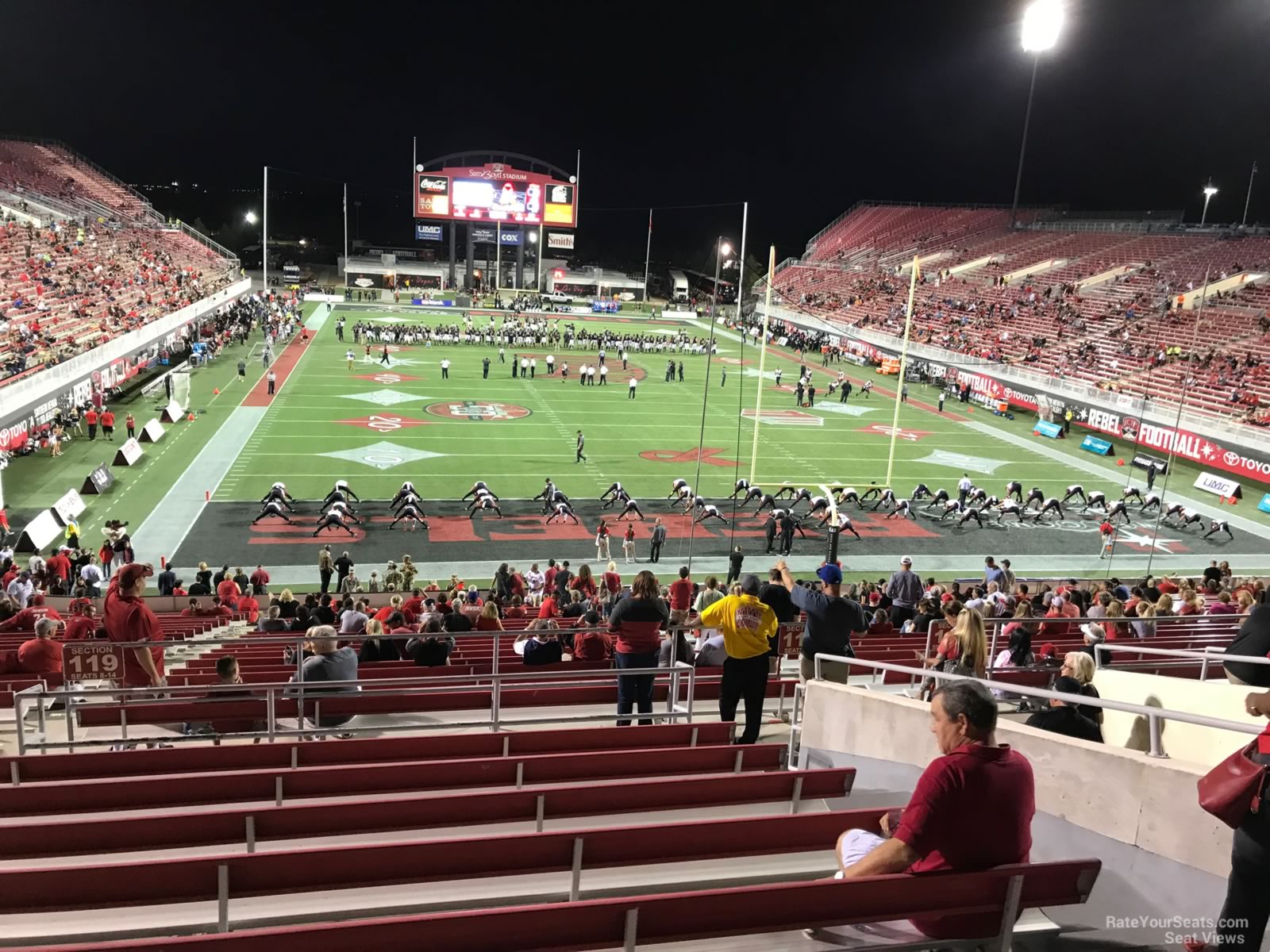 Section 222 at Sam Boyd Stadium - RateYourSeats.com