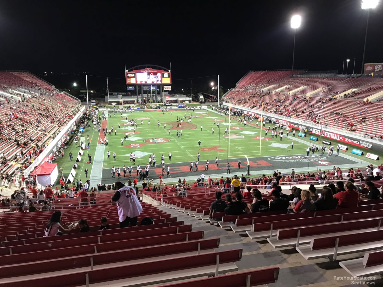 Section 318 at Sam Boyd Stadium - RateYourSeats.com