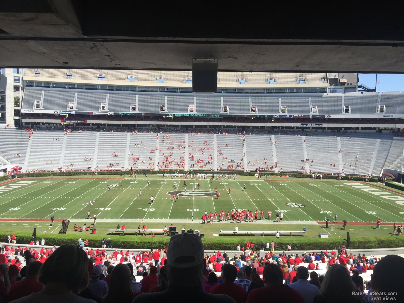 Sanford Stadium Section 131 - RateYourSeats.com