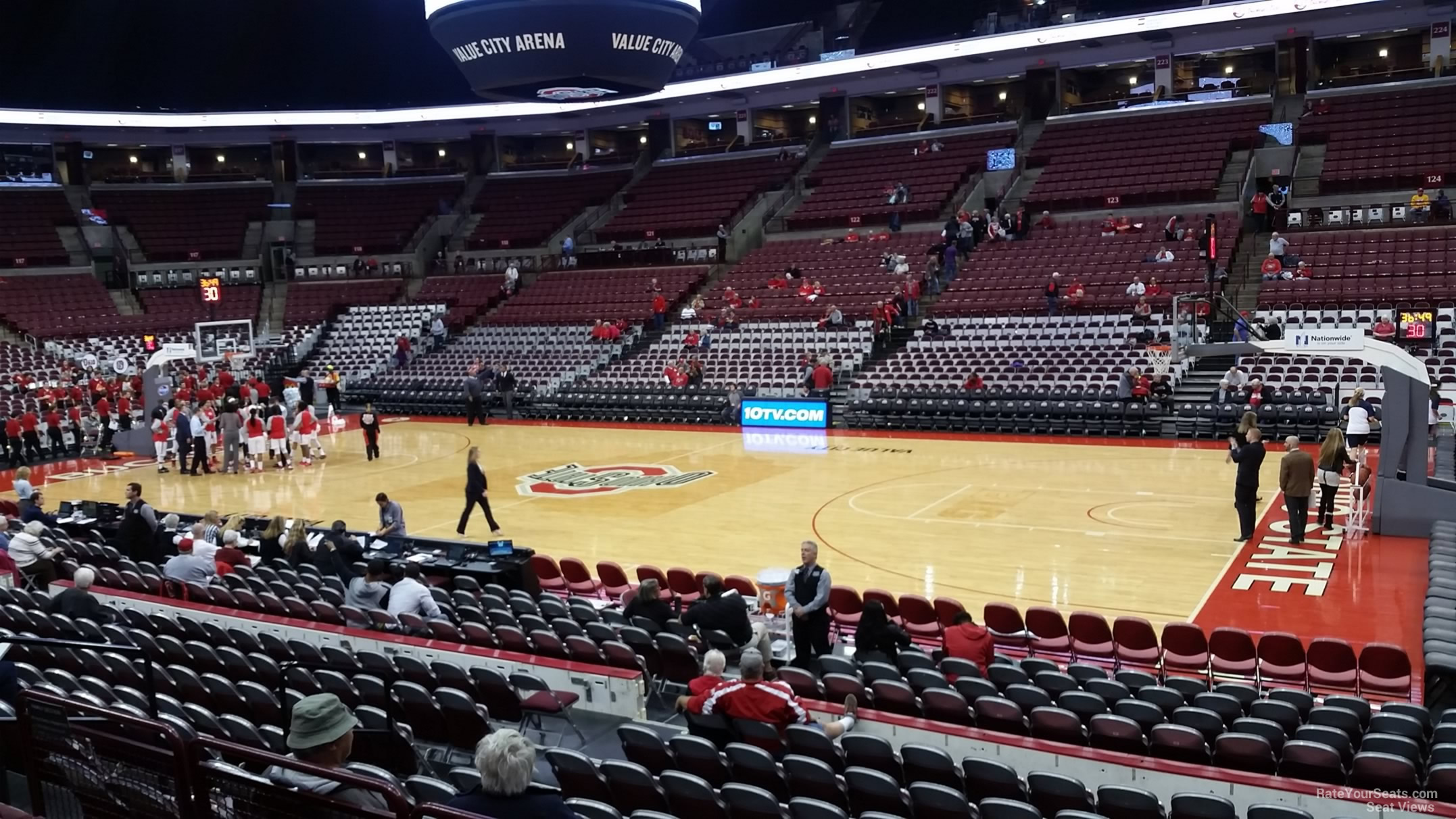 Schottenstein Center Section 104 - Ohio State Basketball ...