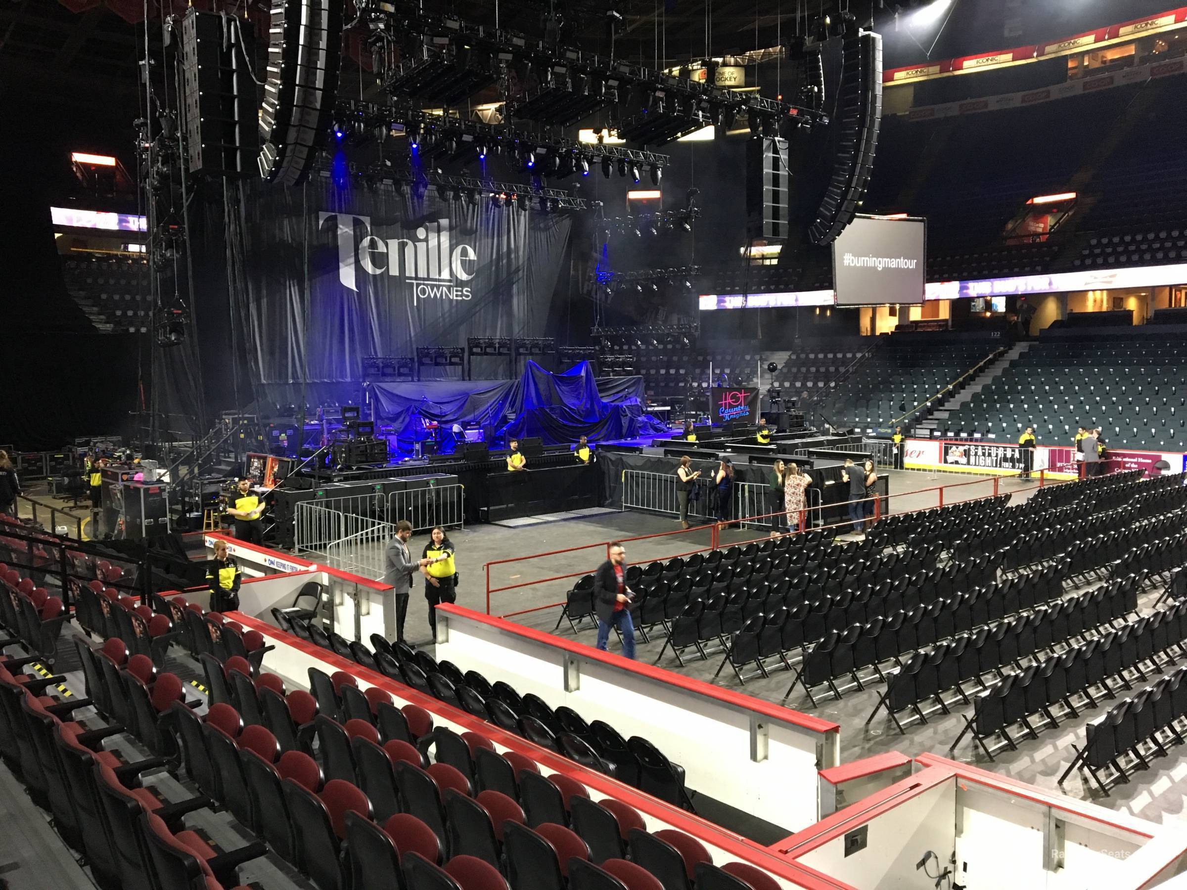 Section 109 at Scotiabank Saddledome for Concerts