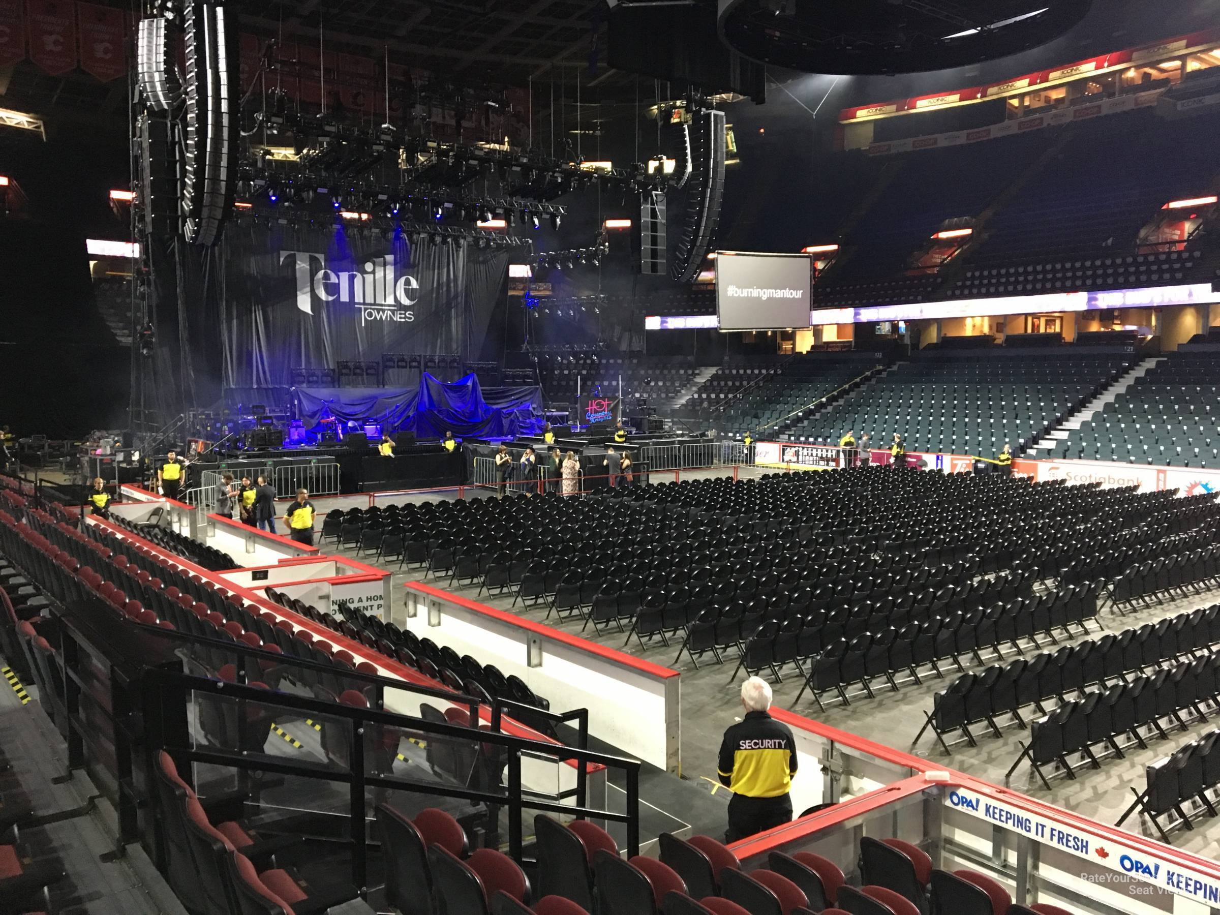 Scotiabank Saddledome Section 110 Concert Seating - RateYourSeats.com