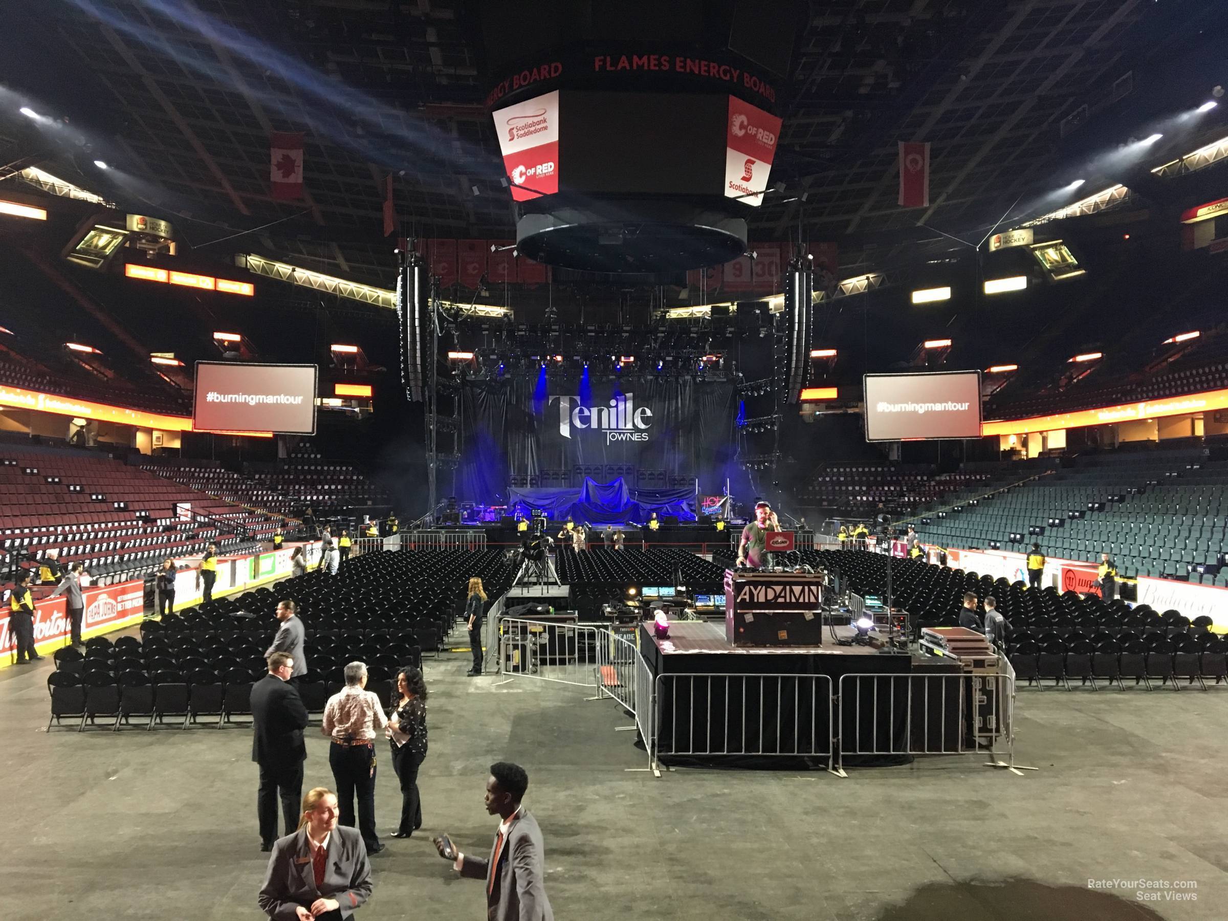 Scotiabank Saddledome Section 114 Concert Seating - RateYourSeats.com