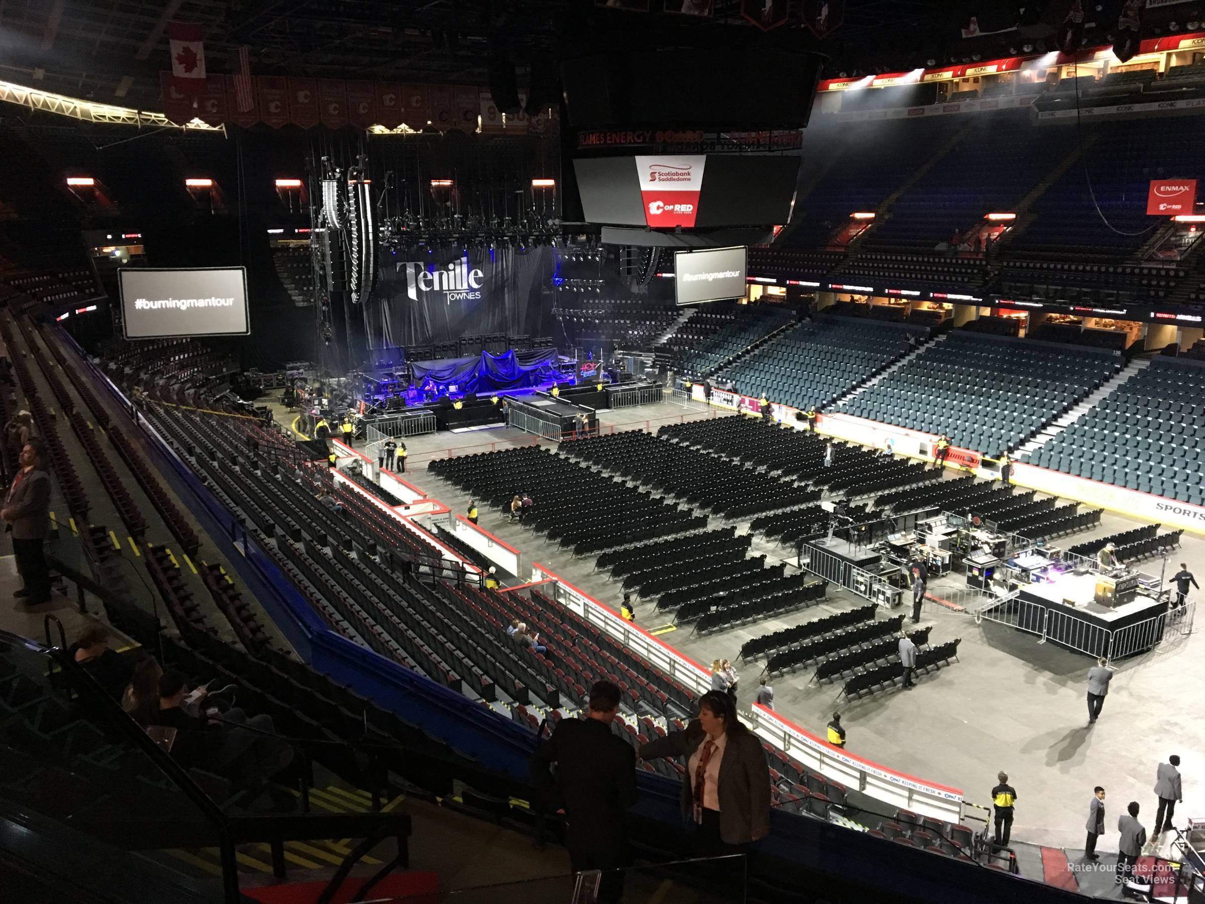 Section 216 at Scotiabank Saddledome for Concerts - RateYourSeats.com