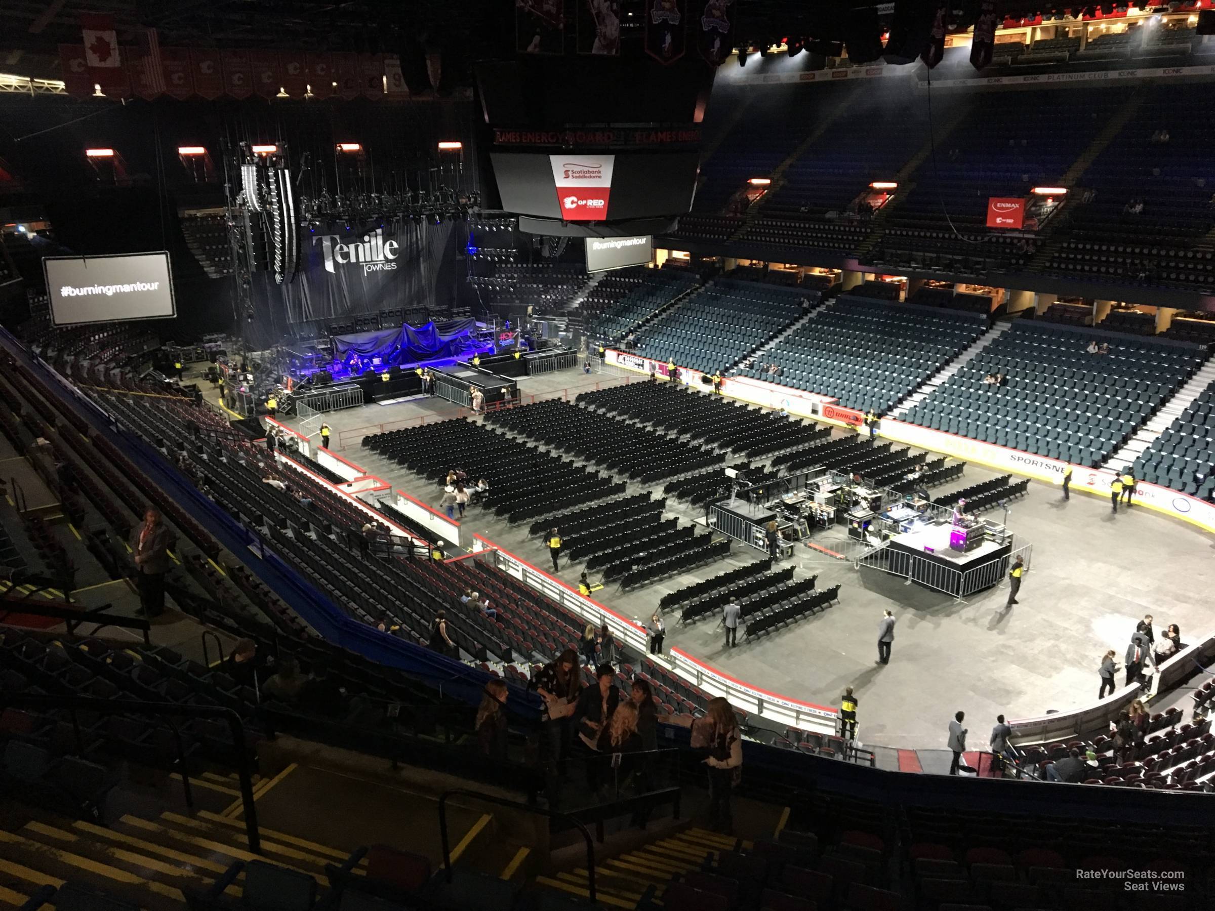 Section 216 at Scotiabank Saddledome for Concerts - RateYourSeats.com