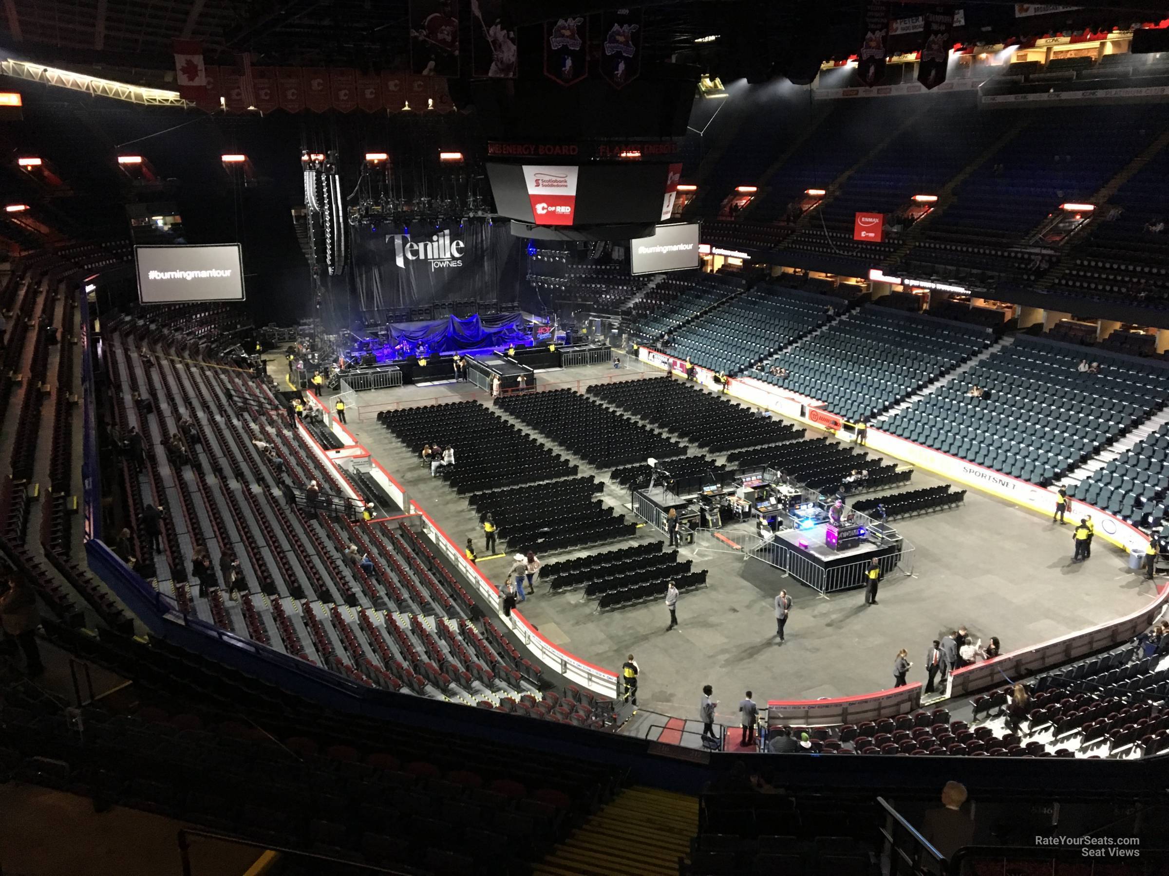 Scotiabank Saddledome Section 217 Concert Seating - RateYourSeats.com