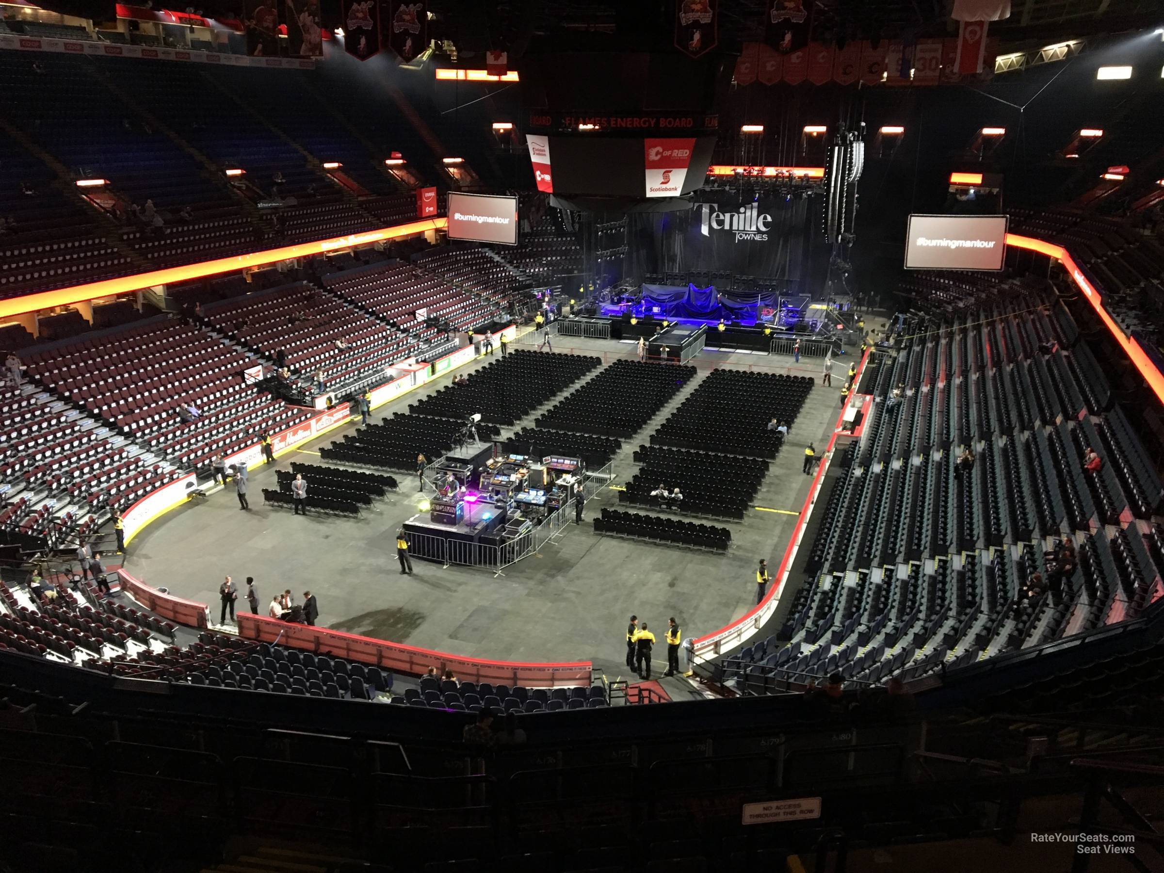 Section 220 at Scotiabank Saddledome for Concerts - RateYourSeats.com