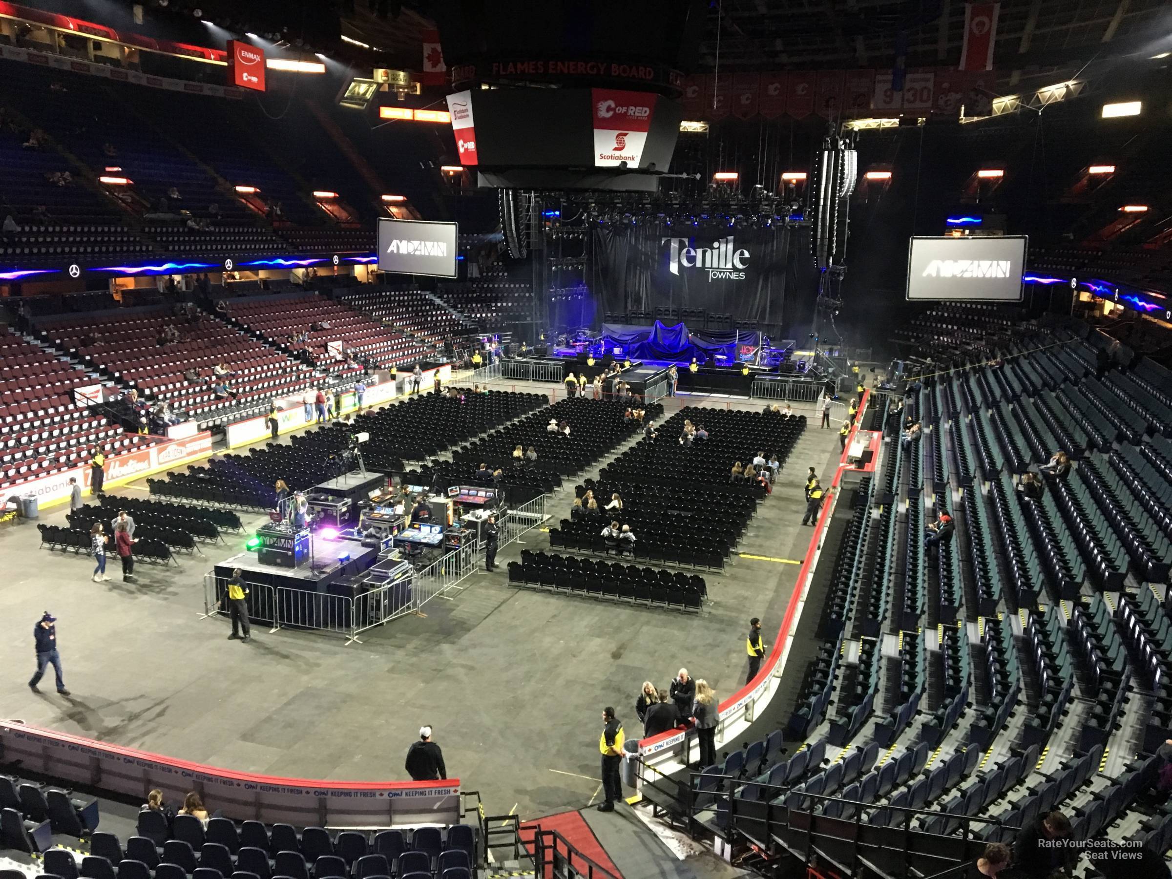 Section 220 at Scotiabank Saddledome for Concerts - RateYourSeats.com