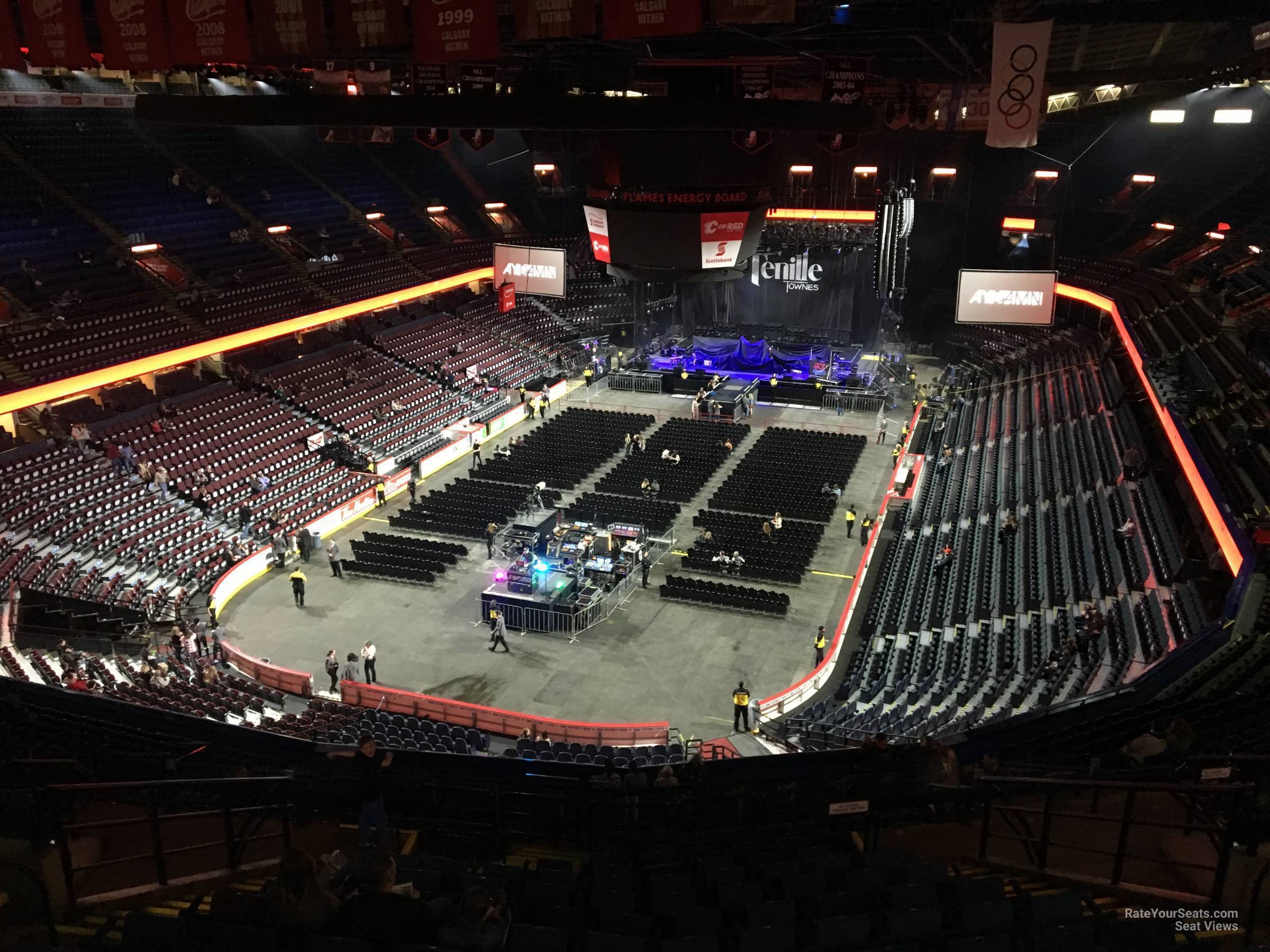 Scotiabank Saddledome Section 221 Concert Seating - RateYourSeats.com