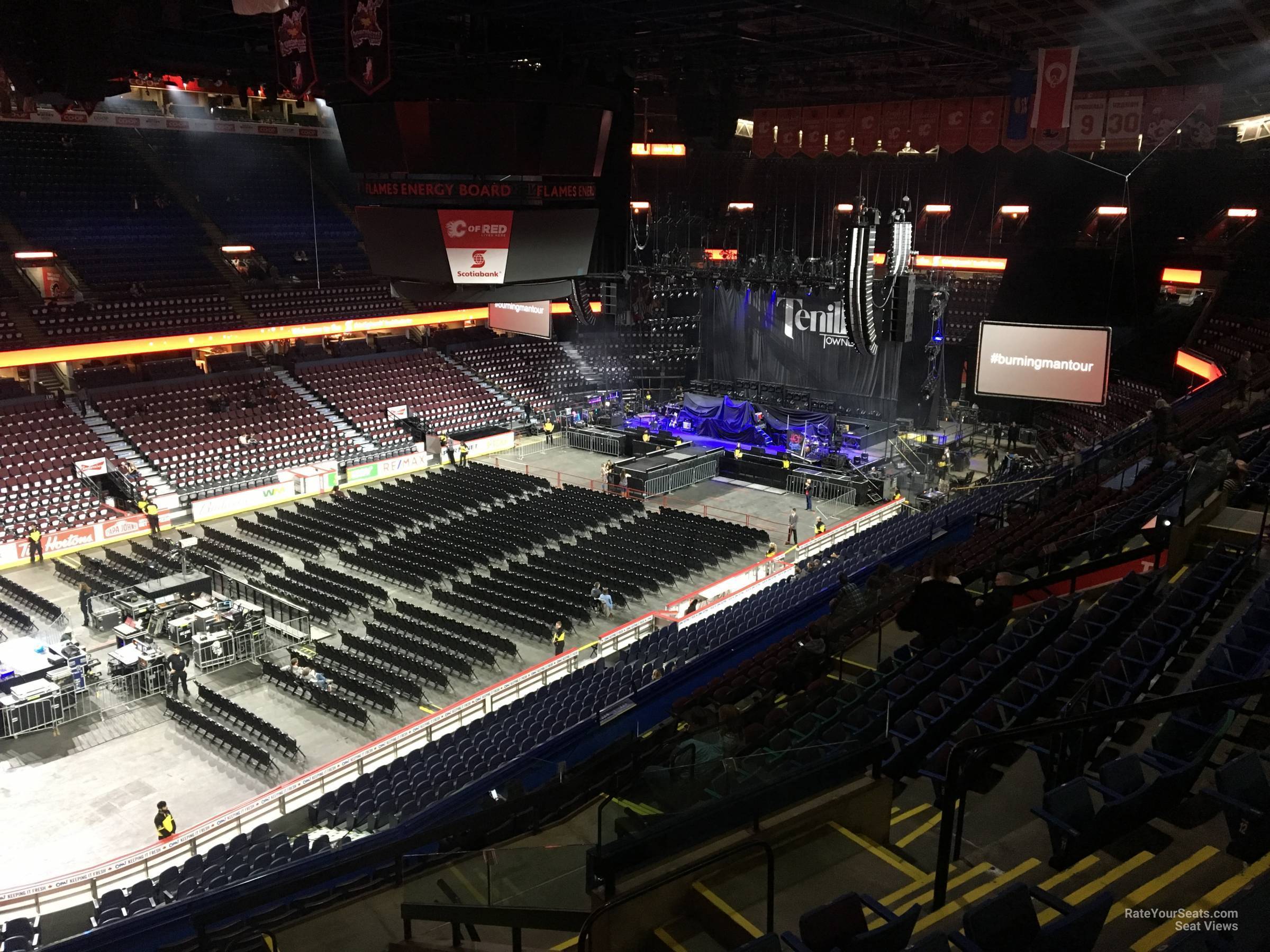 Scotiabank Saddledome Section 223 Concert Seating