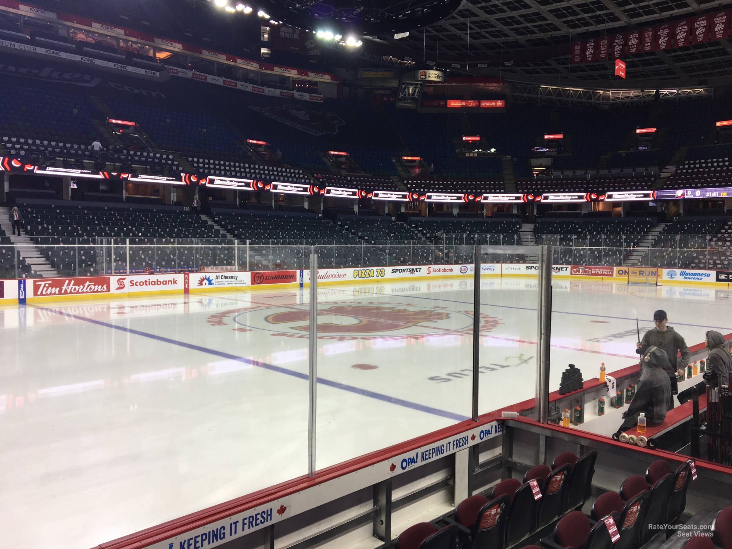 Scotiabank Saddledome Section 108 - Calgary Flames - RateYourSeats.com