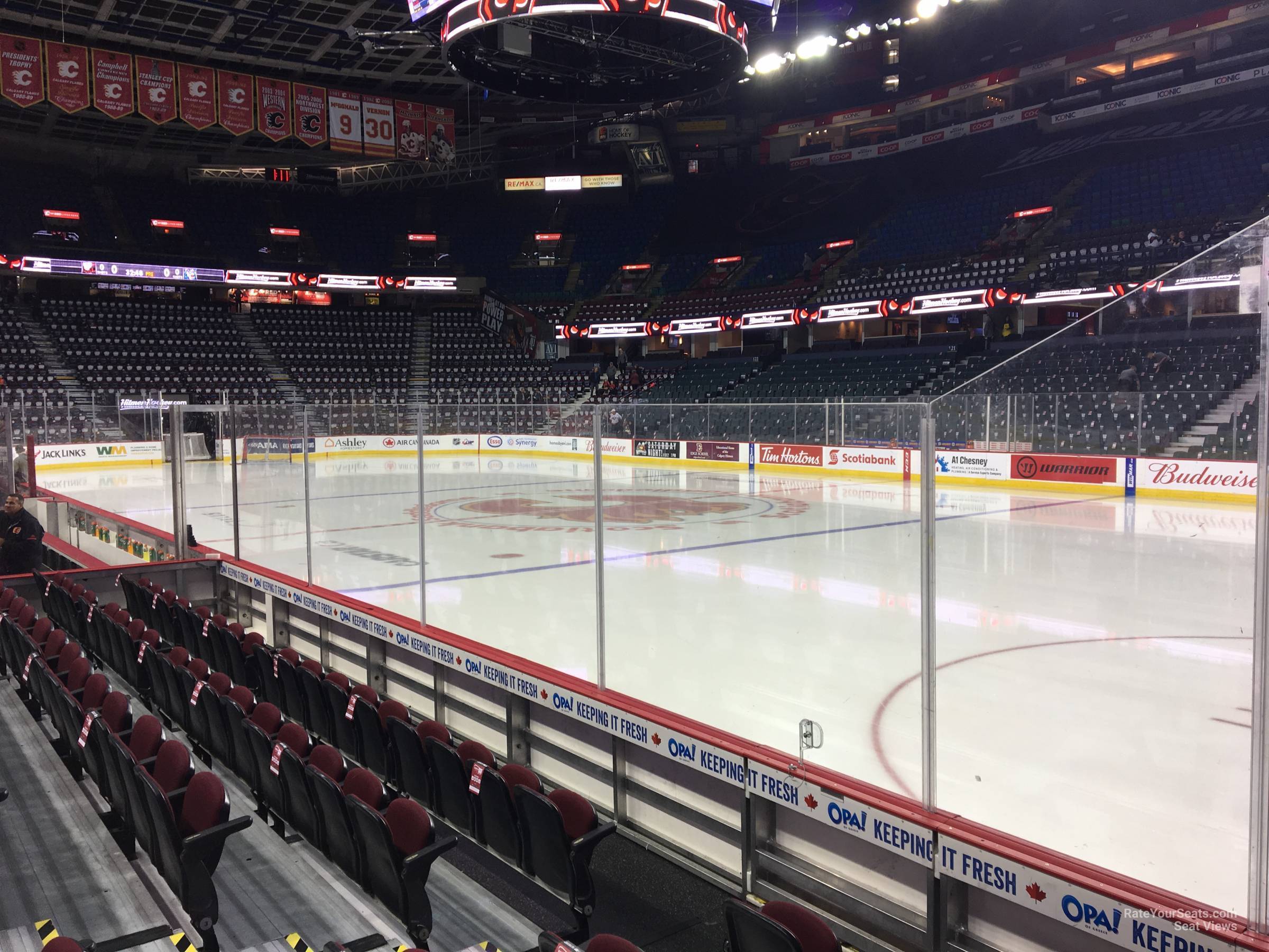 Scotiabank Saddledome Section 111 - Calgary Flames - RateYourSeats.com