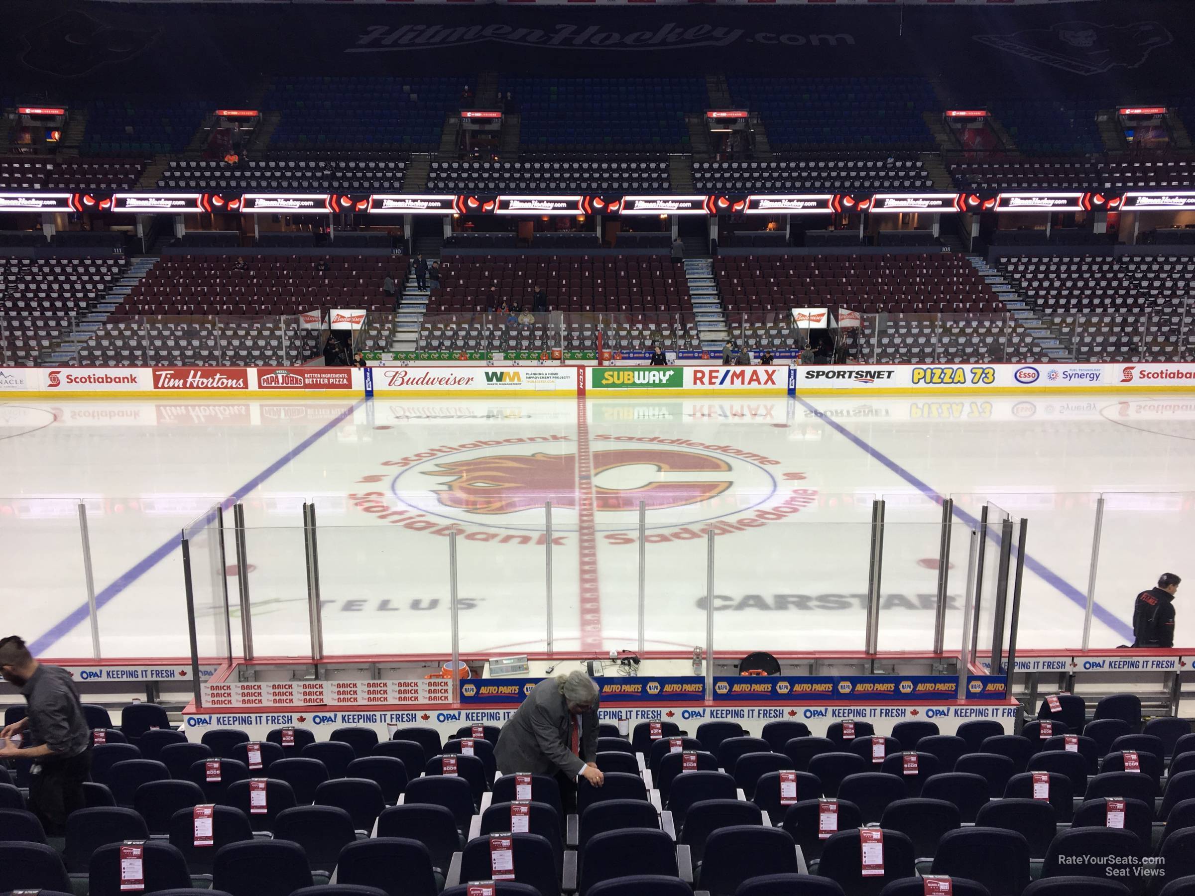 Scotiabank Saddledome Seating Chart With Seat Numbers