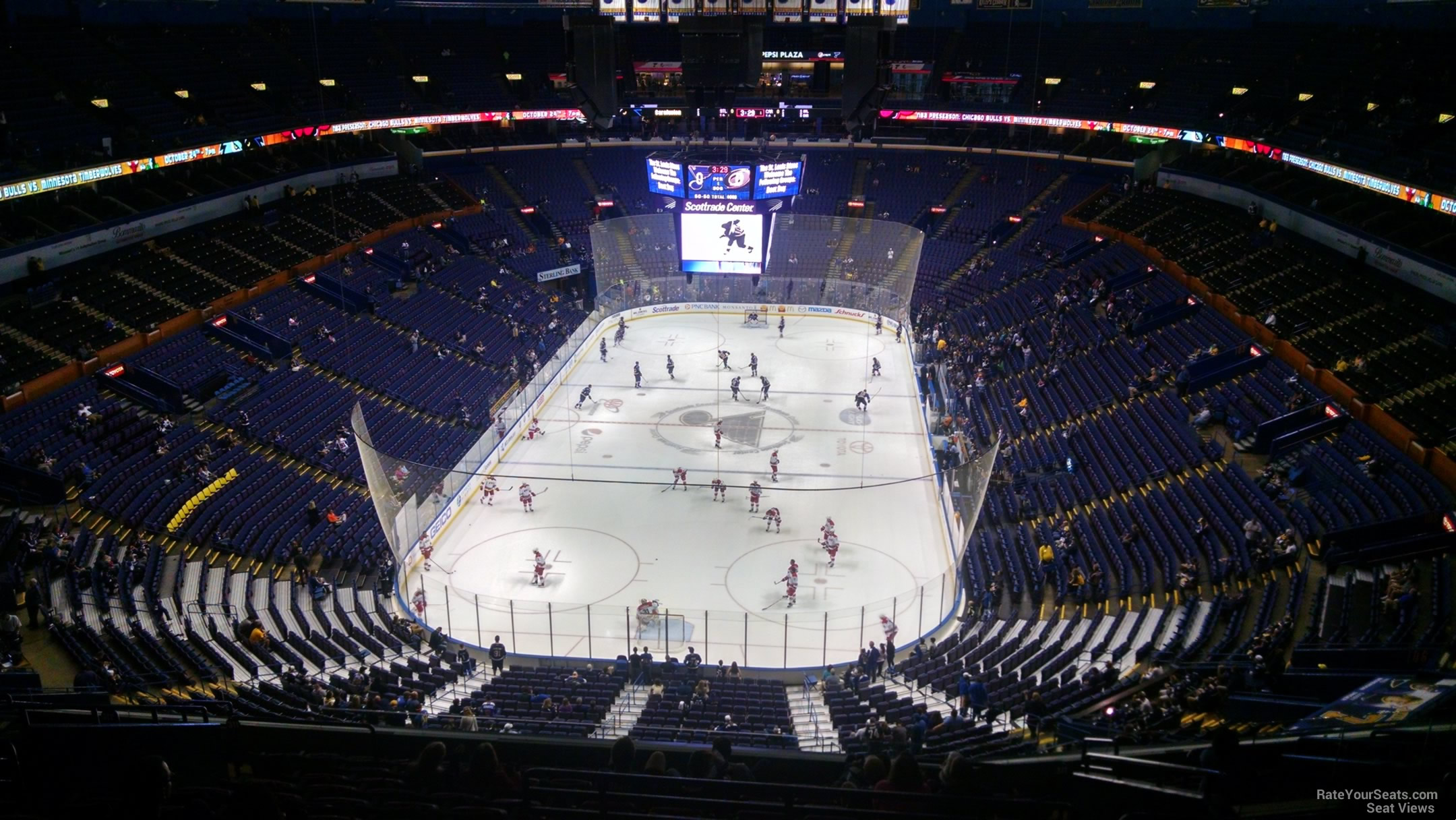 Enterprise Center Section 311 - St. Louis Blues - RateYourSeats.com