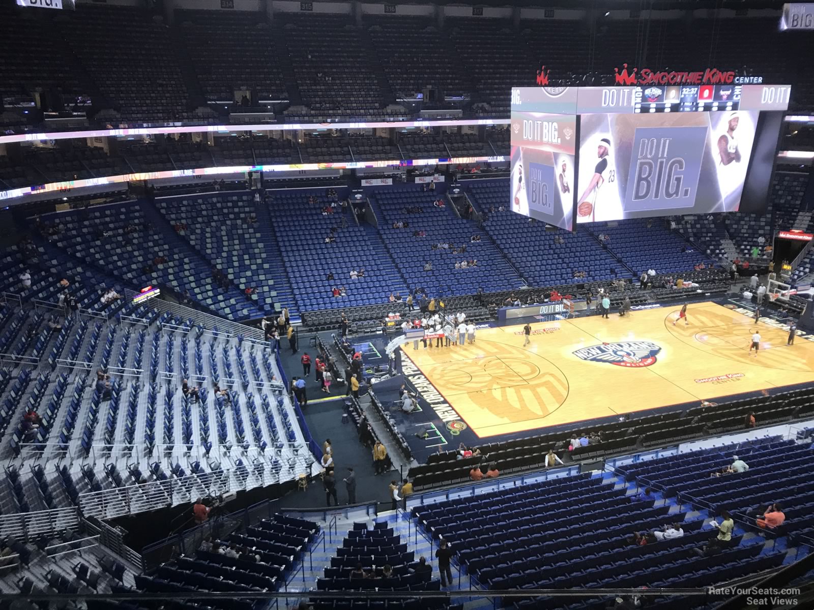 Smoothie King Center Section 303 - New Orleans Pelicans - RateYourSeats.com