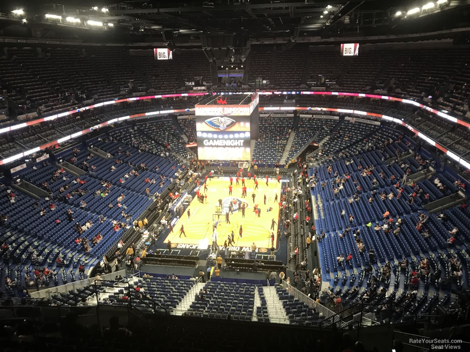 Smoothie King Center Seating Chart
