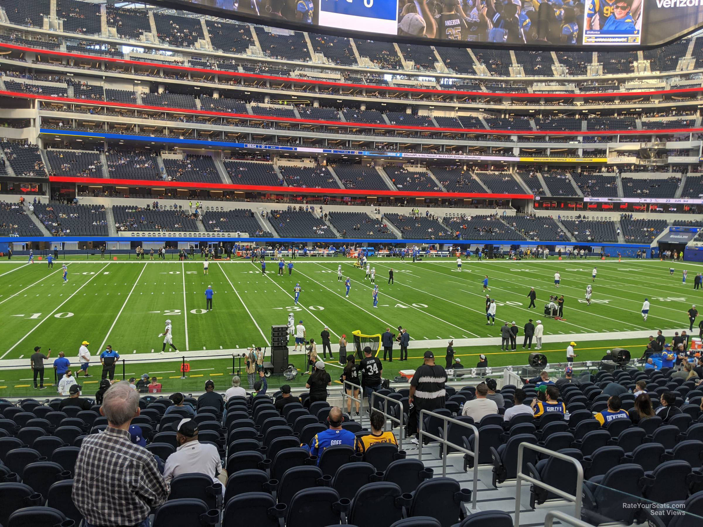 OGNam213 on Twitter: The season ticket holder sitting in my row c109 #Rams  at #Sofi said he would like to let his tickets go. 130 each front row seat.  Fire 