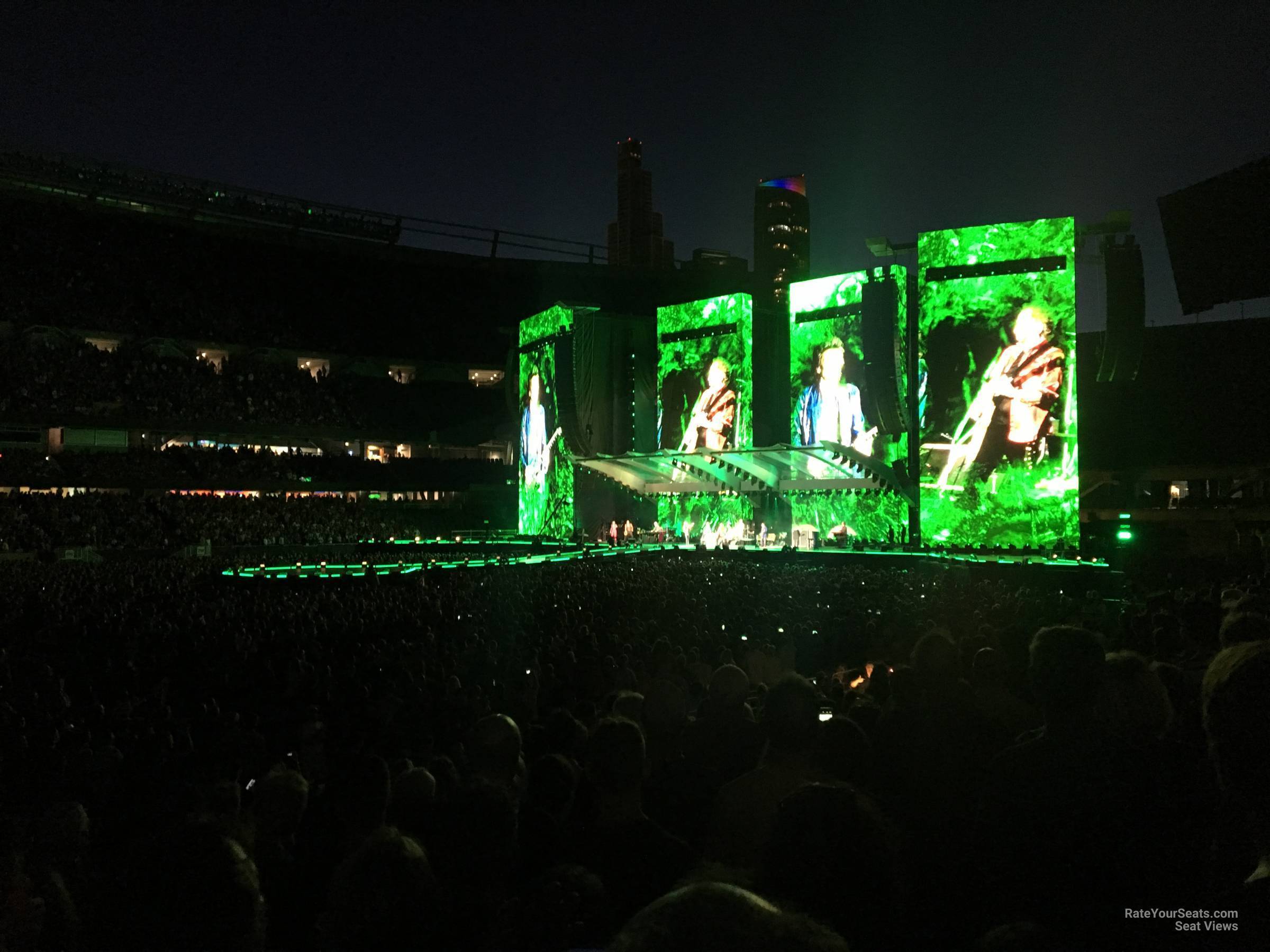 section 110, row 8 seat view  for concert - soldier field