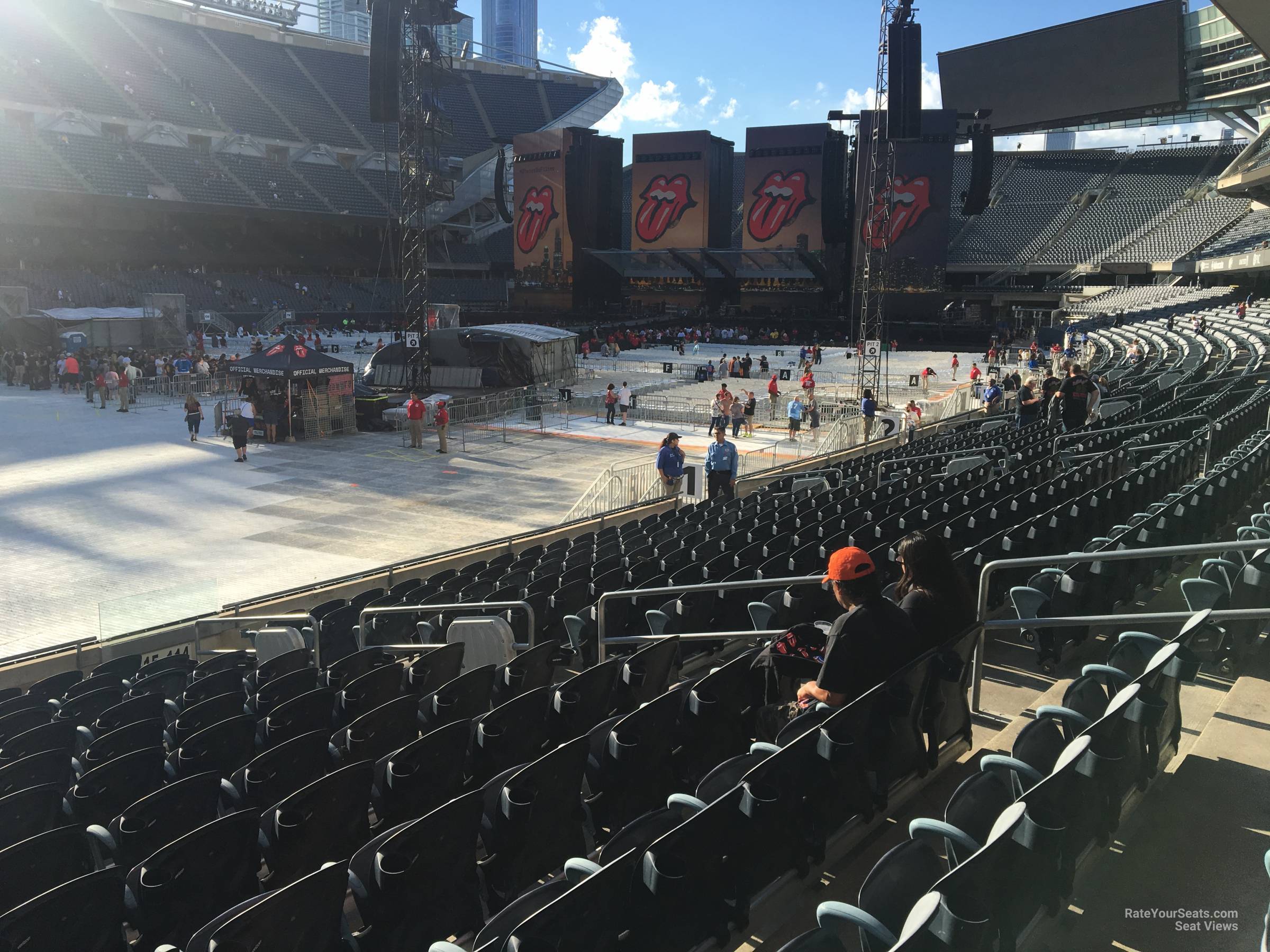 Soldier Field, section 205, home of Chicago Bears, page 1