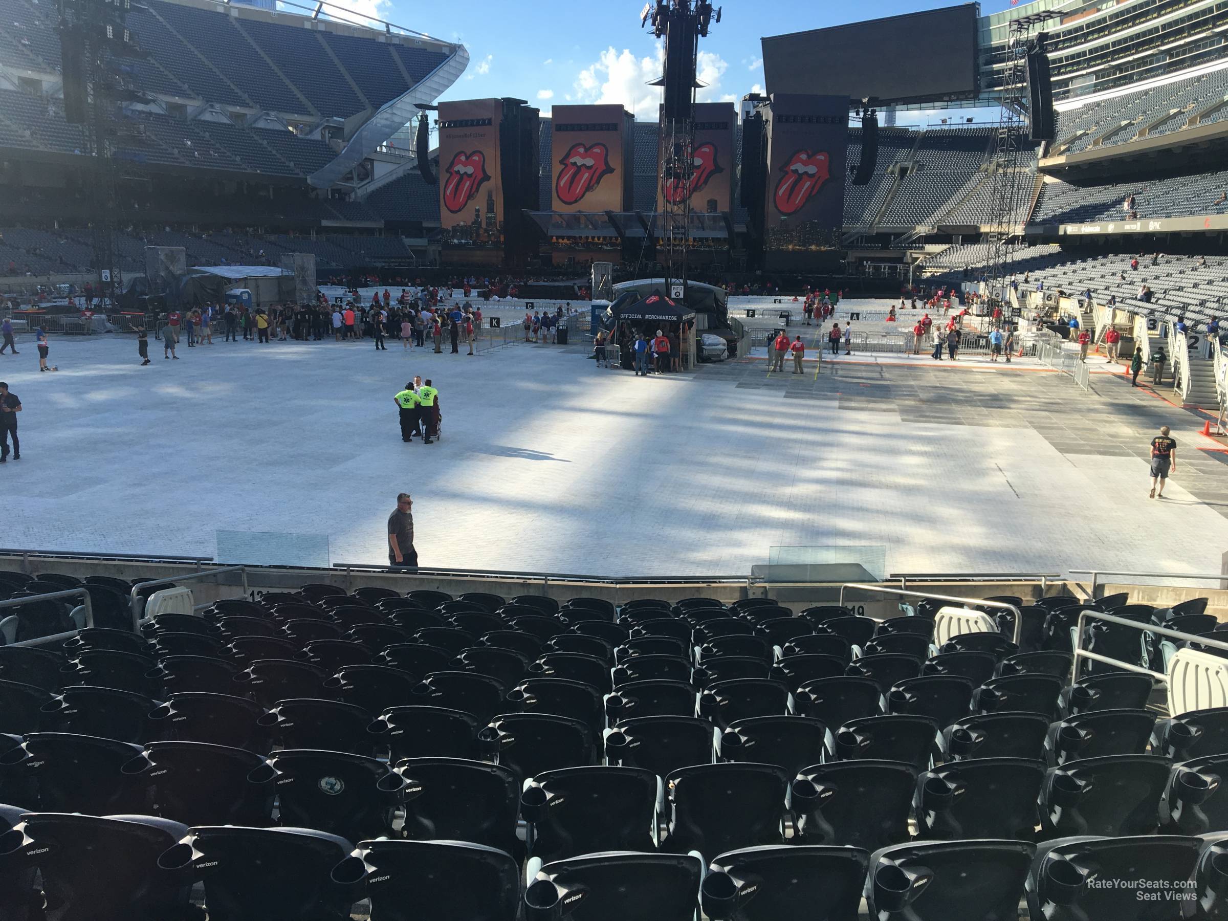 Soldier Field, section 119, home of Chicago Bears, page 1