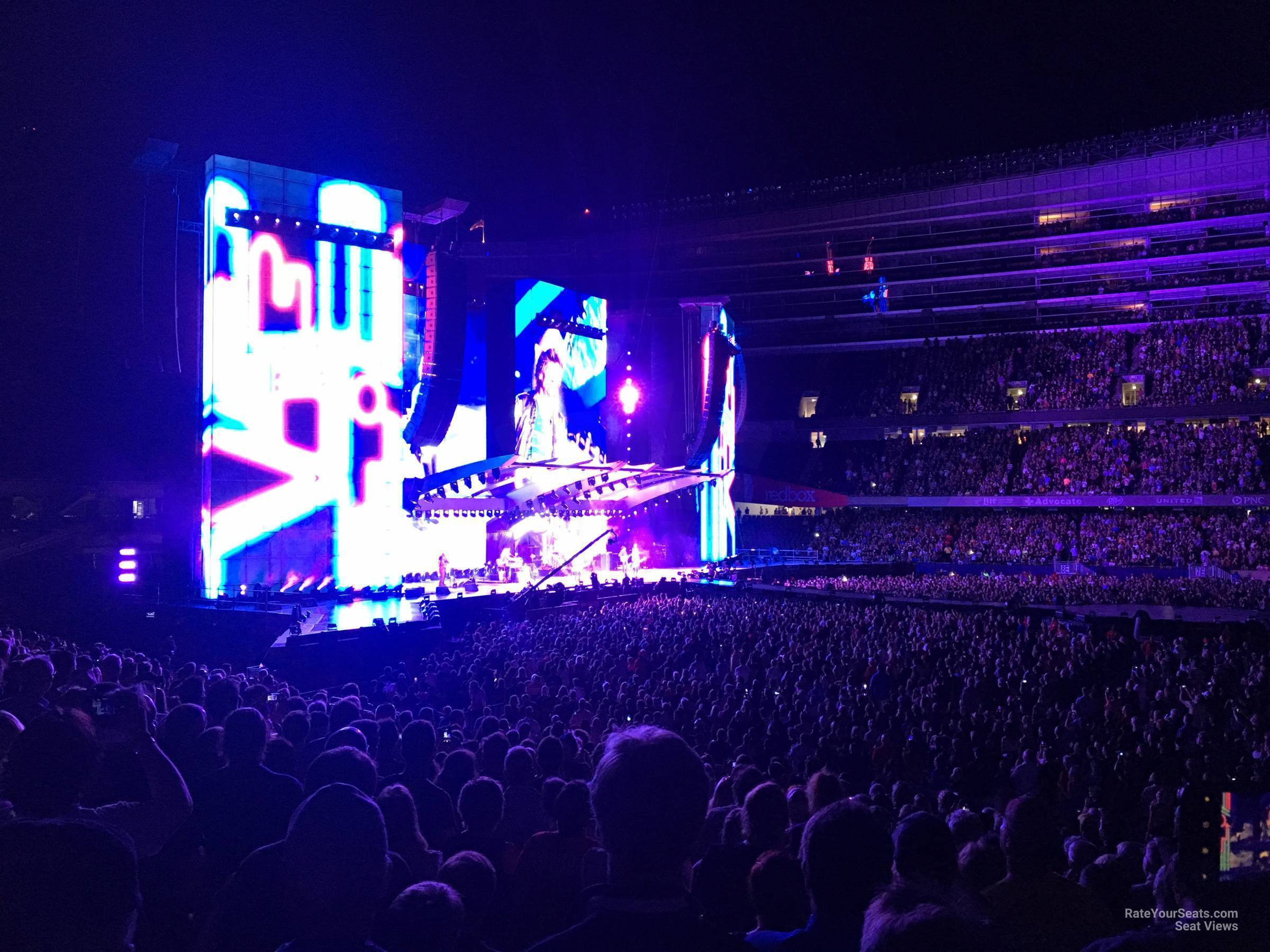 section 138, row 19 seat view  for concert - soldier field