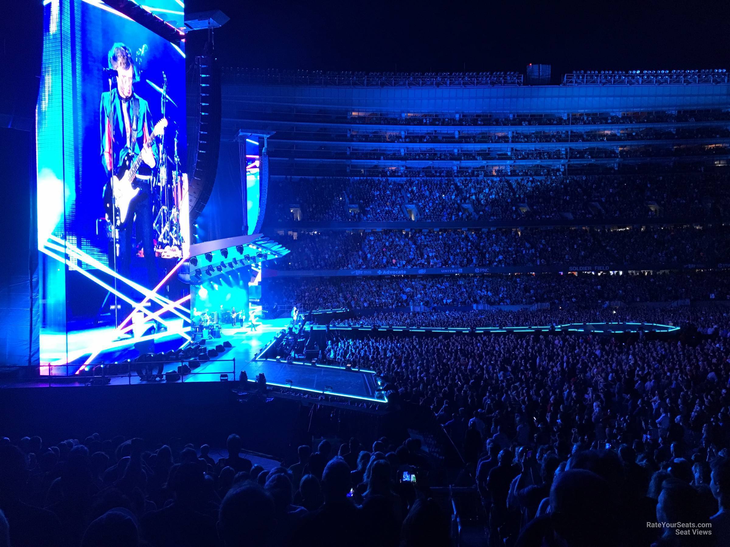 section 142, row 19 seat view  for concert - soldier field