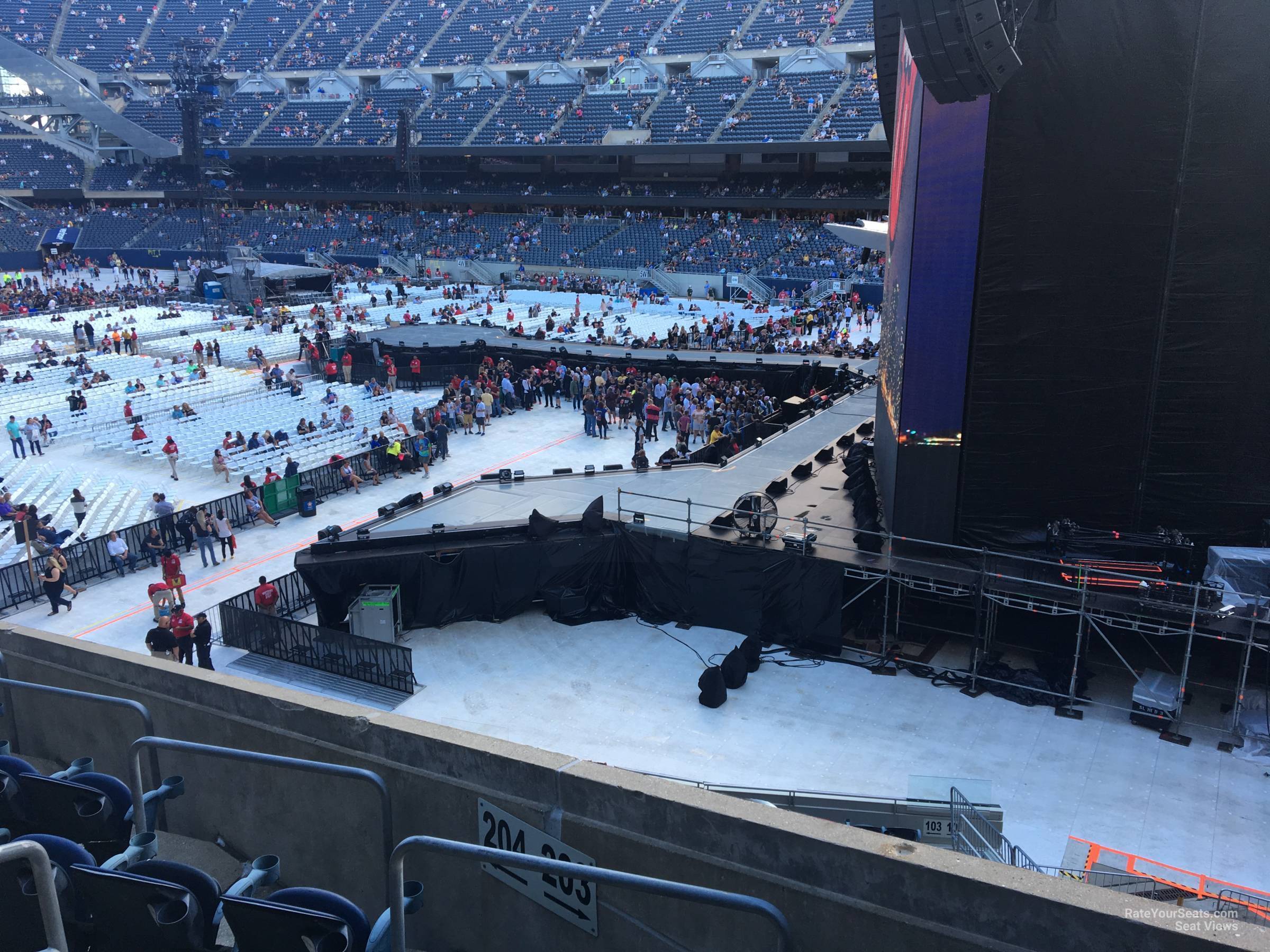 Soldier Field Section 203 Concert Seating - RateYourSeats.com